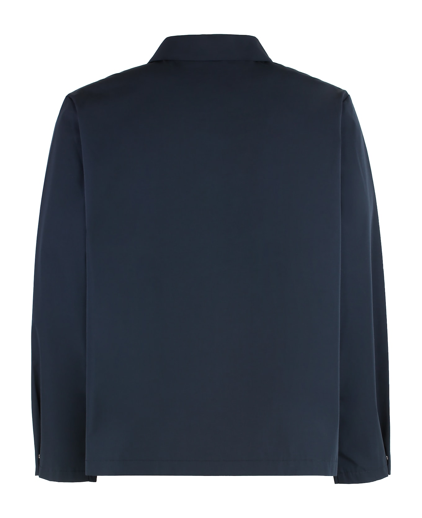 A.P.C. Regis Cotton Blend Overshirt - blue