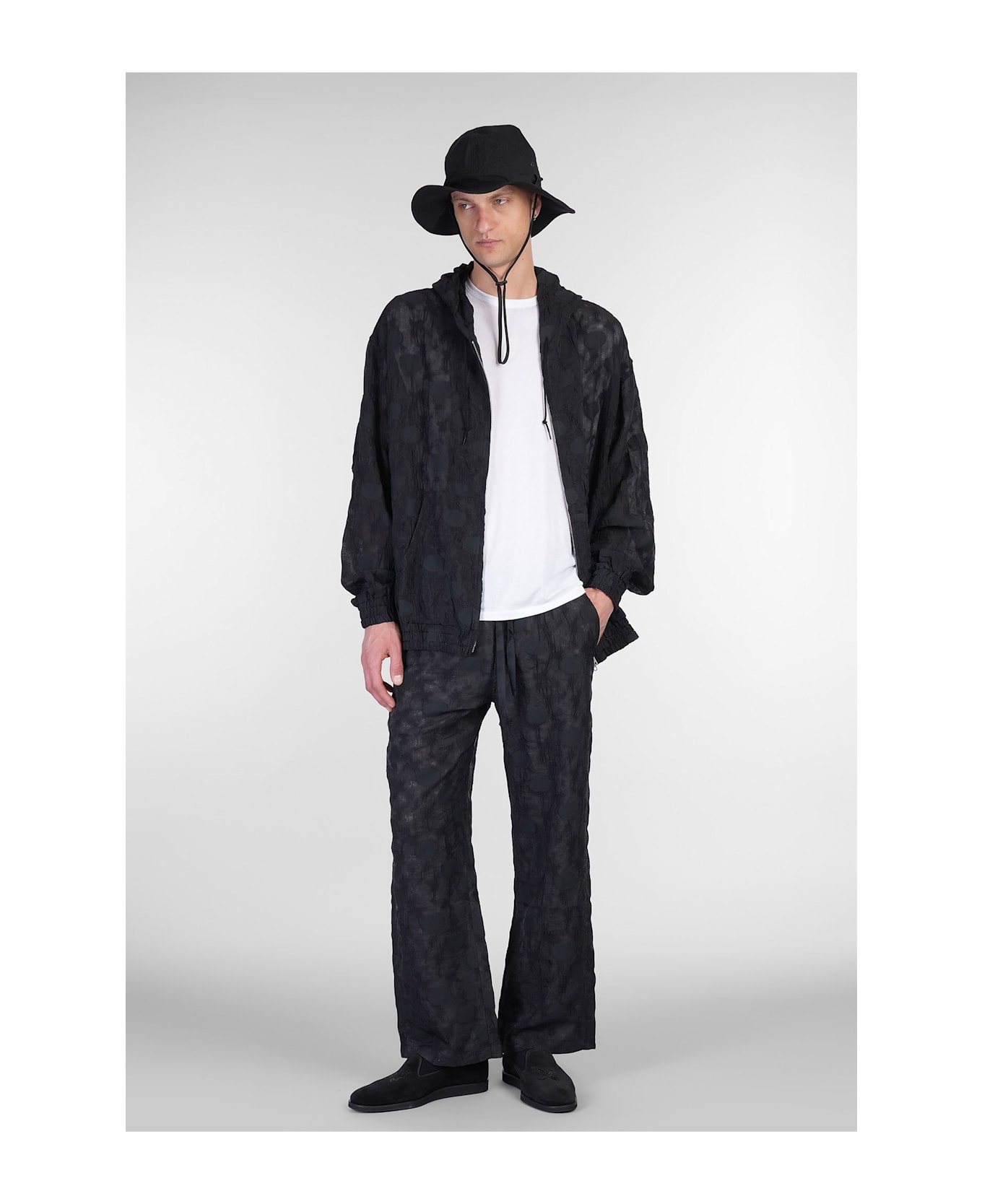 Needles Casual Jacket In Black Polyamide Polyester - black