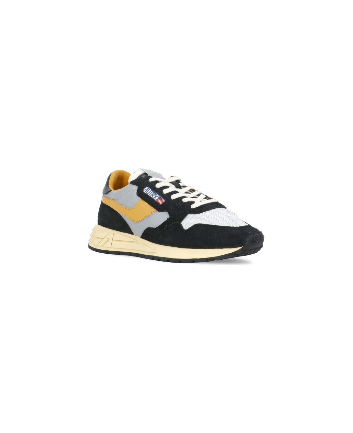 Autry Reelwind Low-top Sneakers - Black
