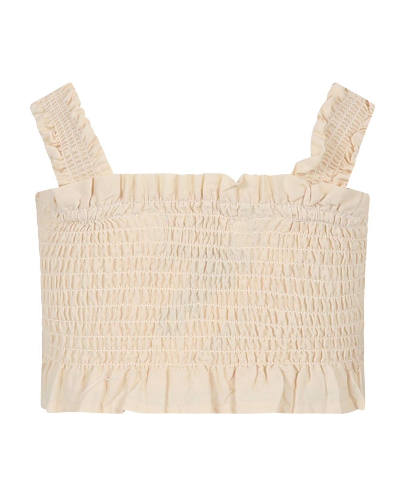 Molo Ivory Top For Girl - Ivory