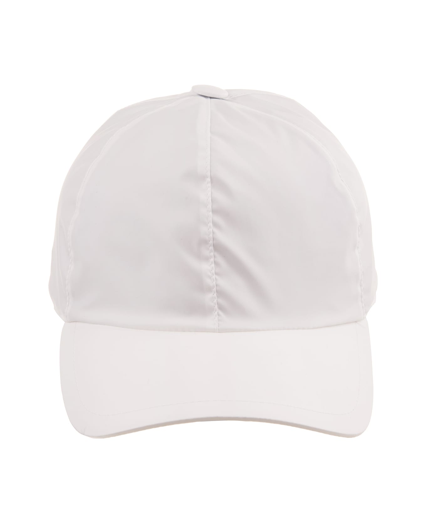 Fedeli White Nylon Baseball Hat - White