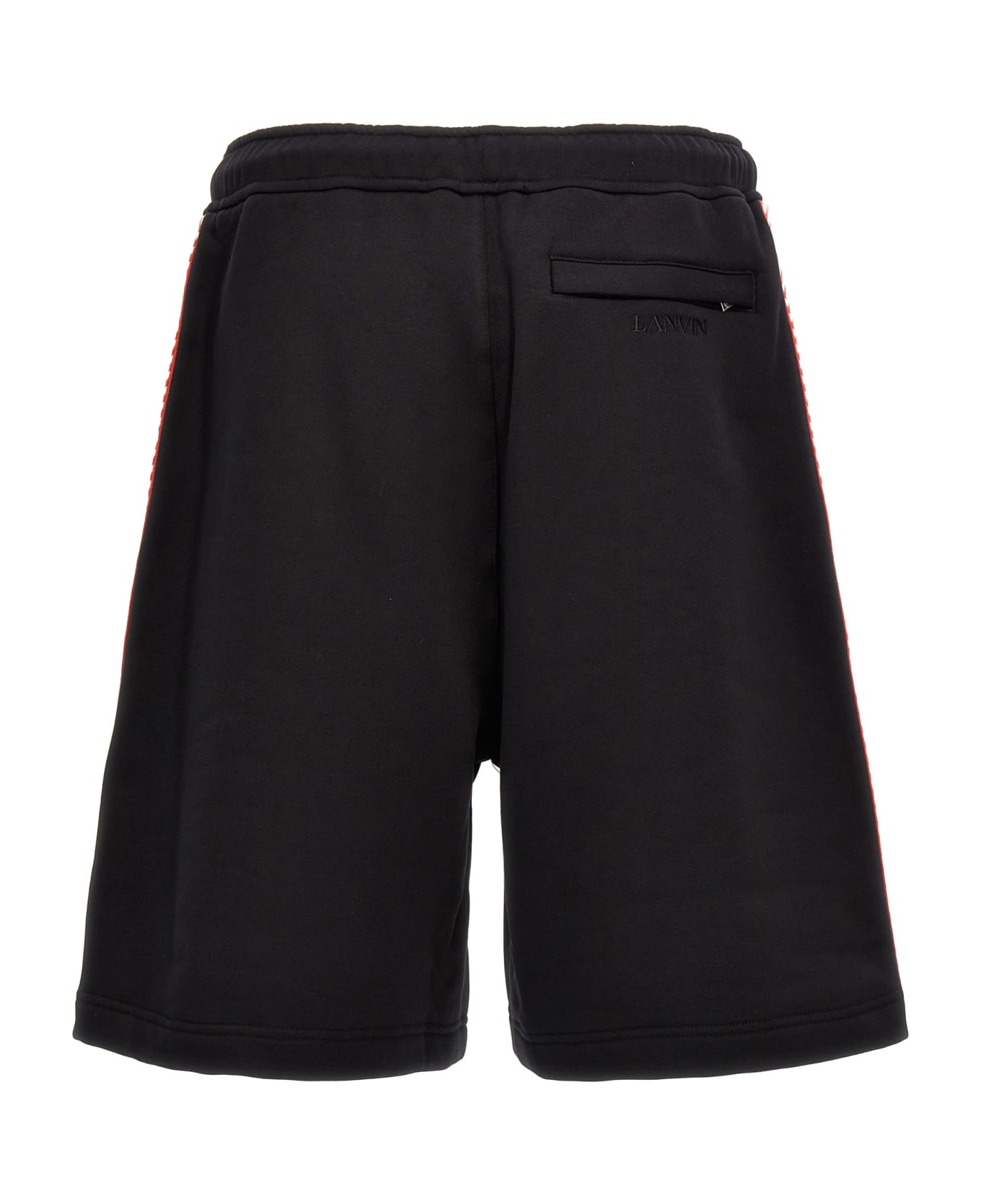 Lanvin 'side Curb' Bermuda Shorts - Black  