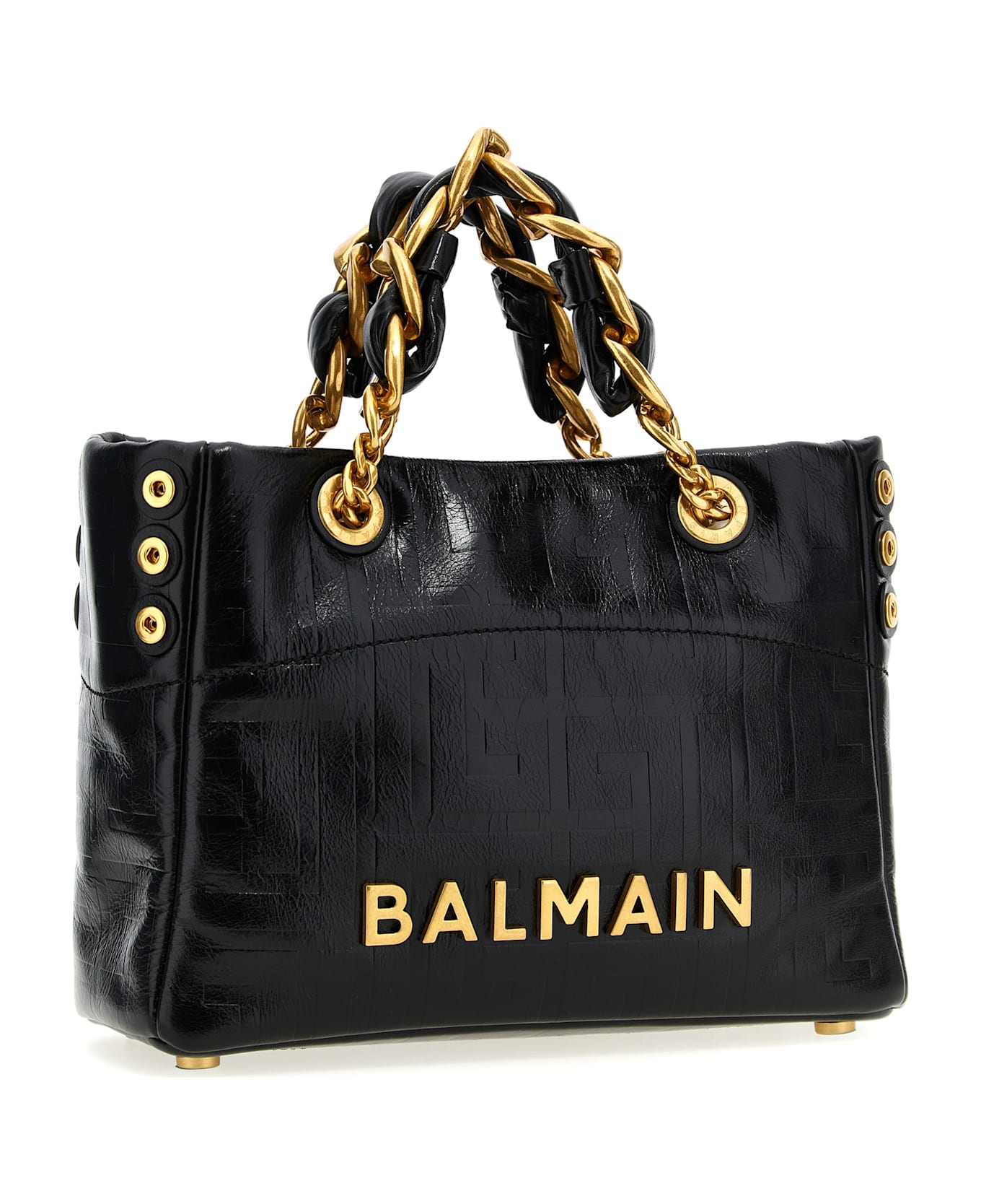 Balmain Small 
1945 Soft
 Shopping Bag - Black