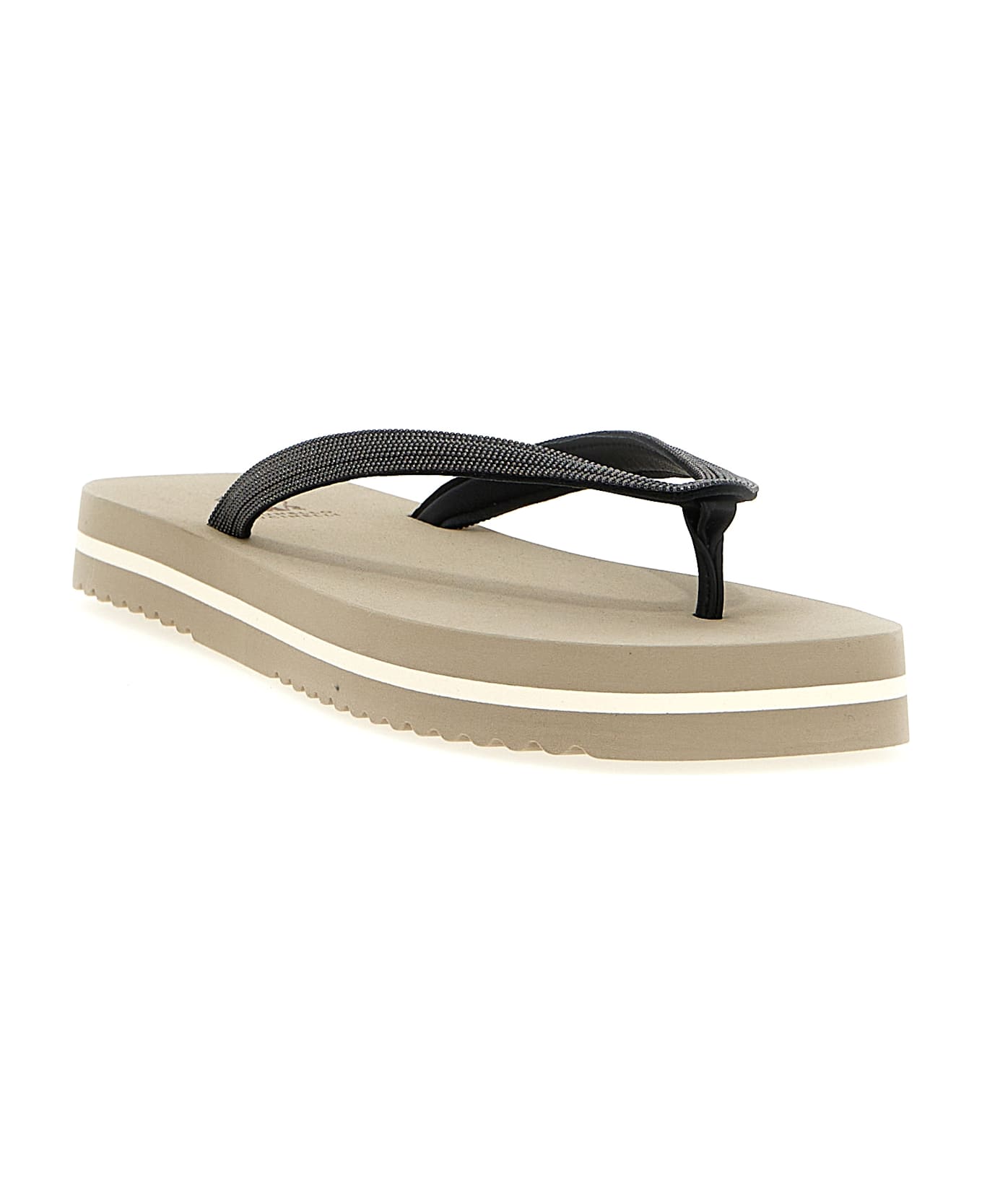 Brunello Cucinelli Monile Sandals - Gray
