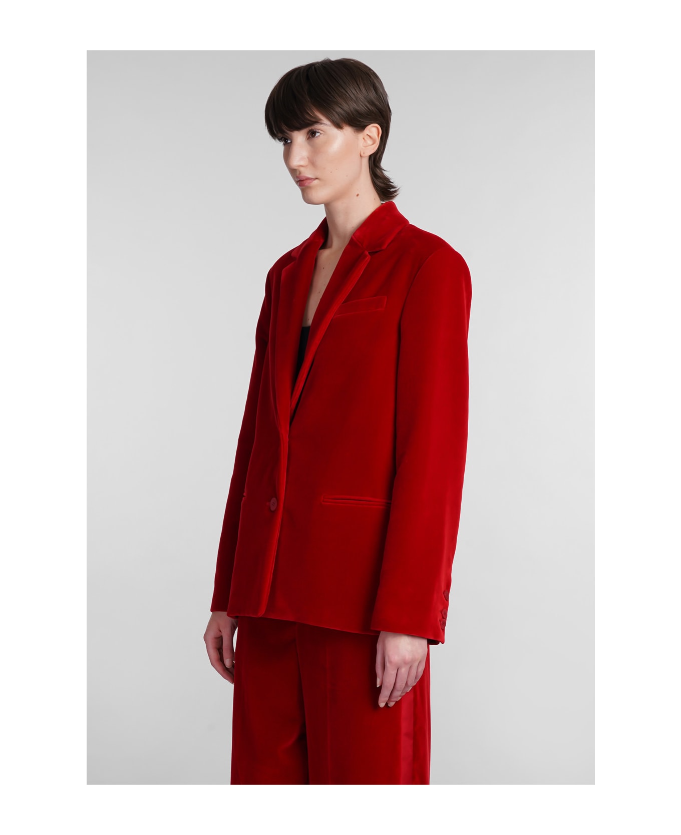 J.W. Anderson Blazer In Red Cotton - red