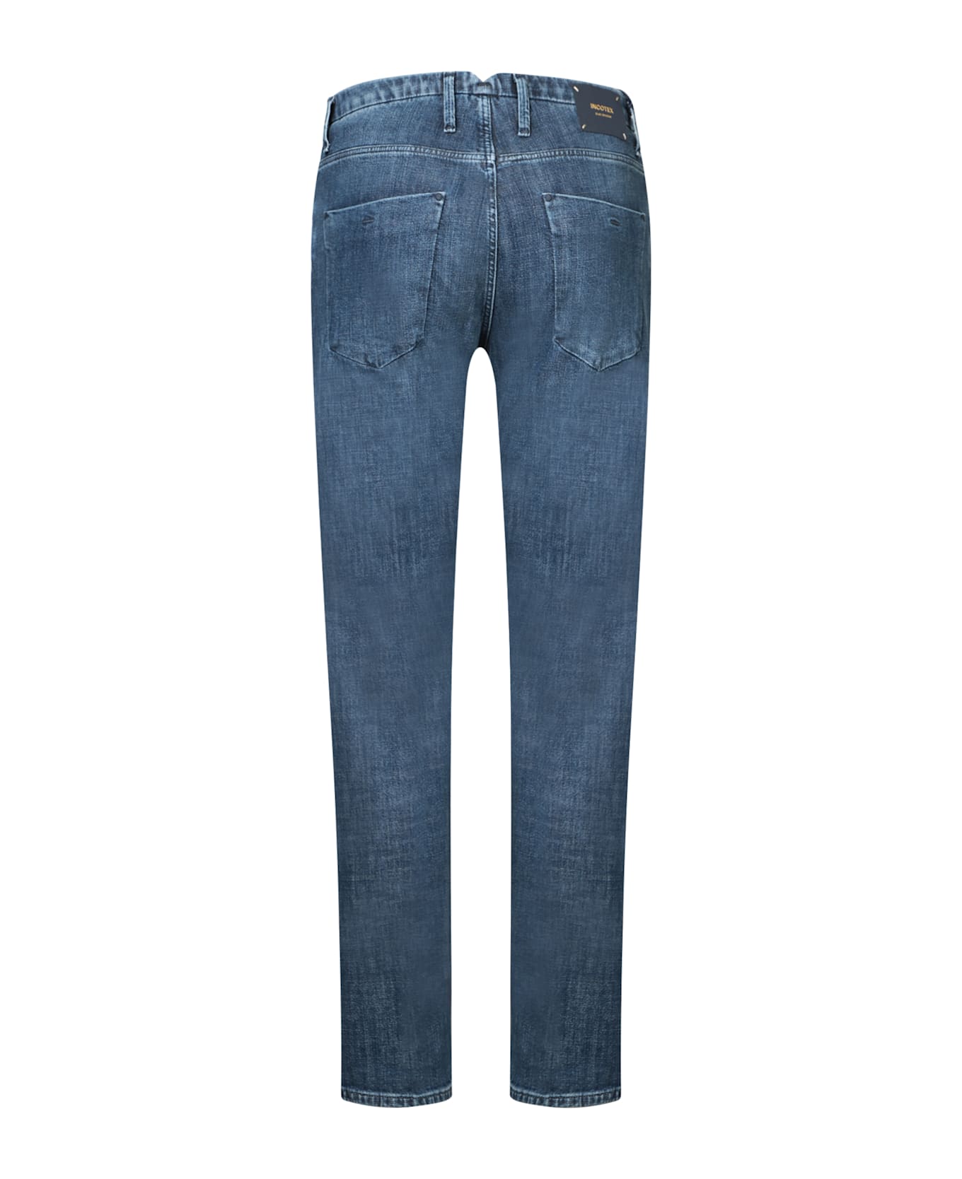 Incotex Tailored Blue Denim Jeans - Blue