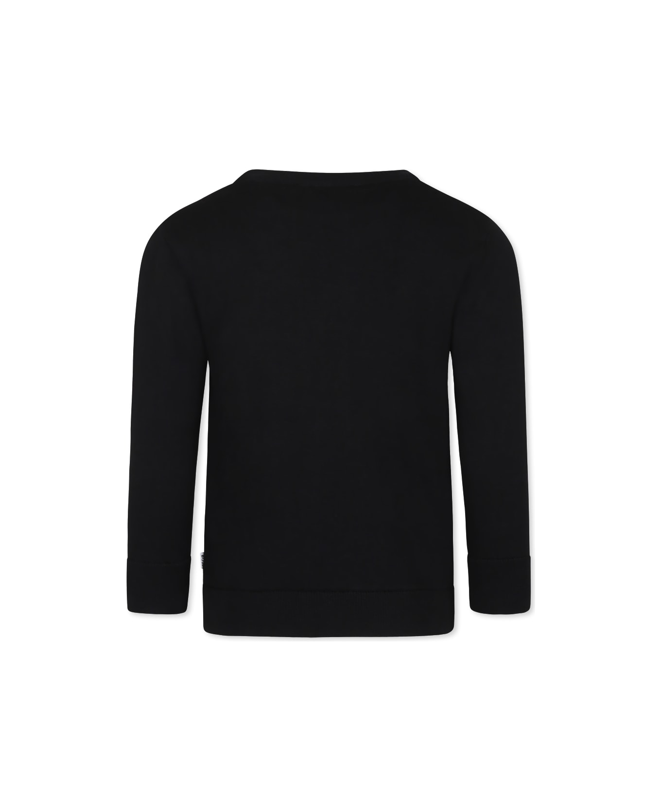 Hugo Boss Black Sweater For Boy With Logo - Black