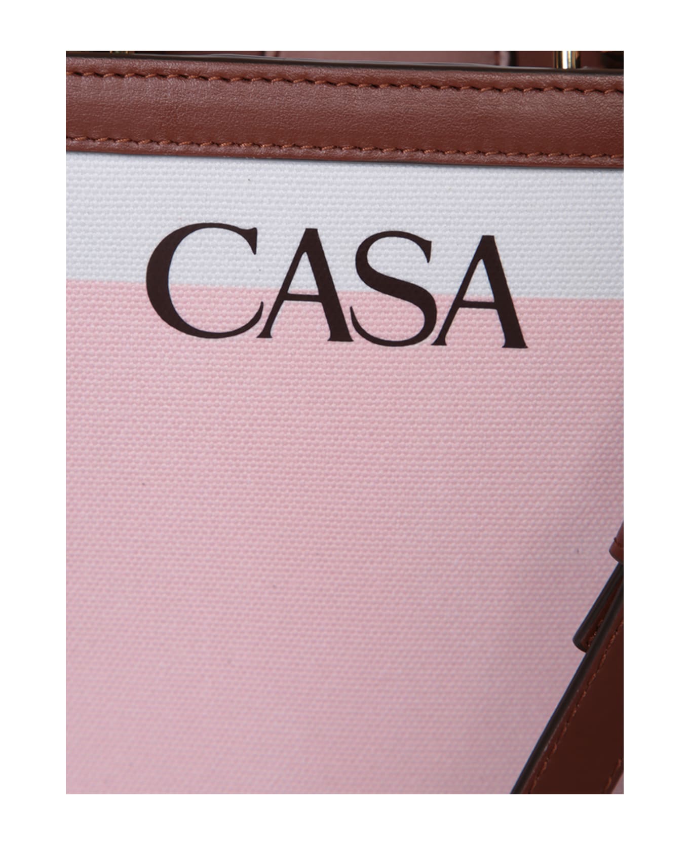 Casablanca 'mini Casa Canvas' Handbag - Multicolor