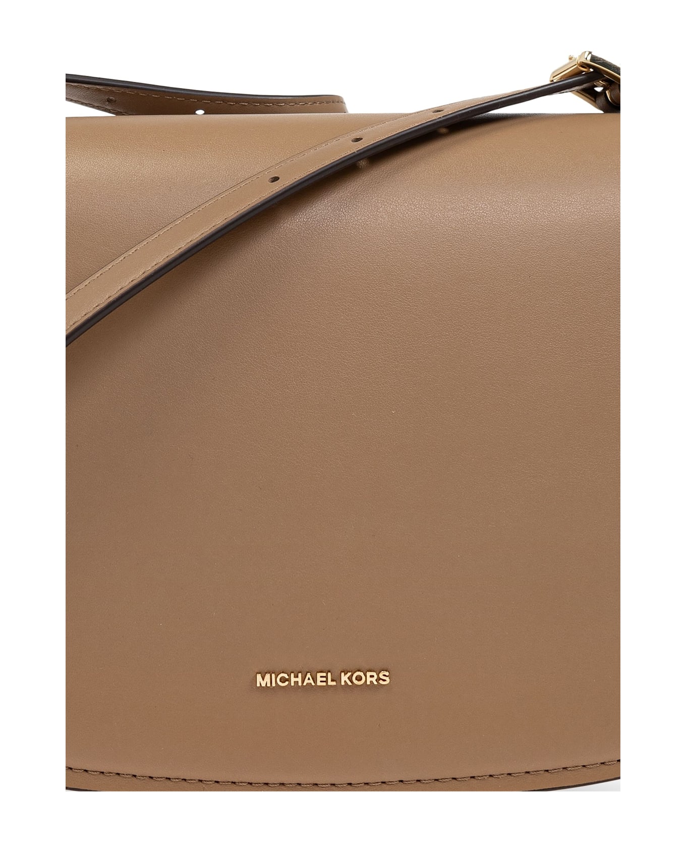 MICHAEL Michael Kors Lydia Medium Flap Messenger Bag - Husk