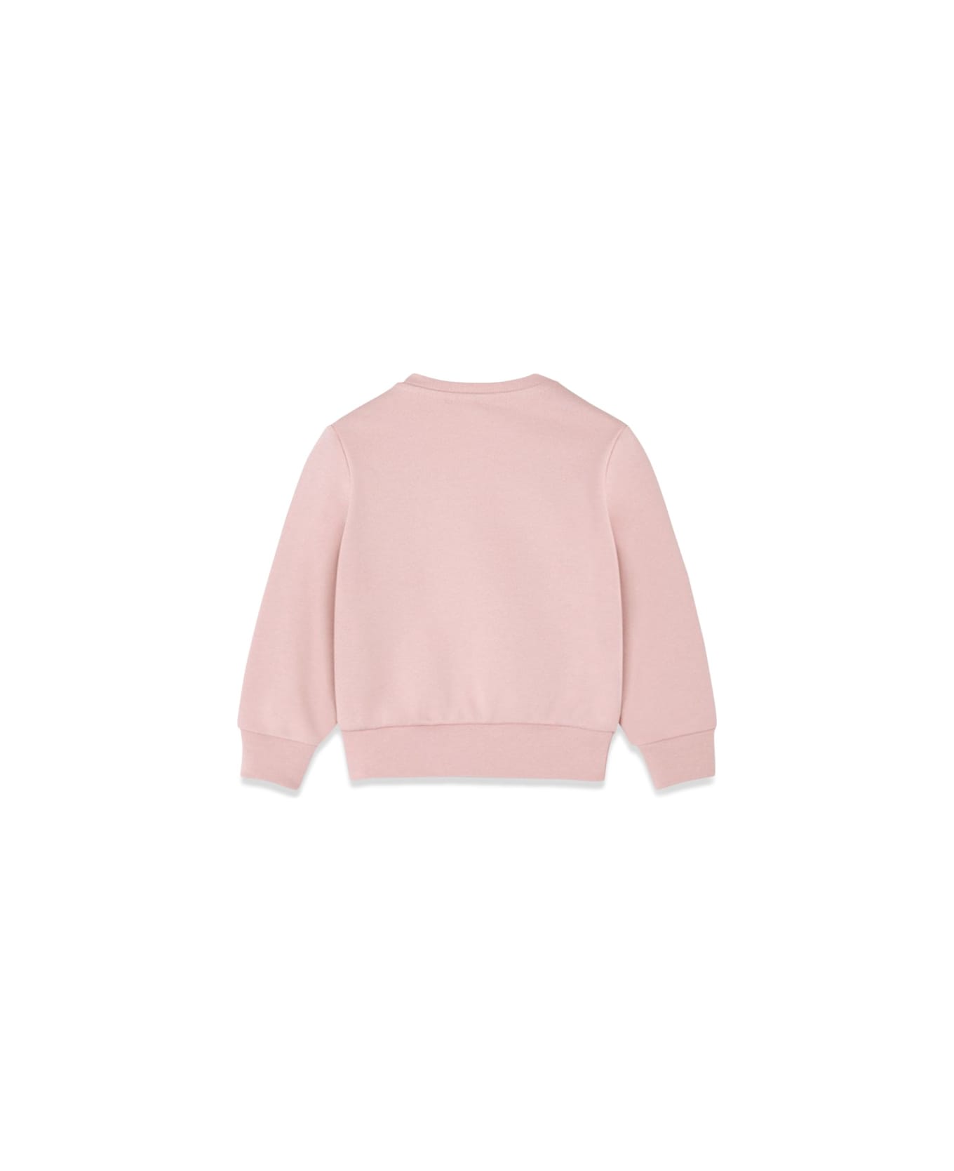 Versace Sweatshirt Fleece + Foil Logo Print - PINK