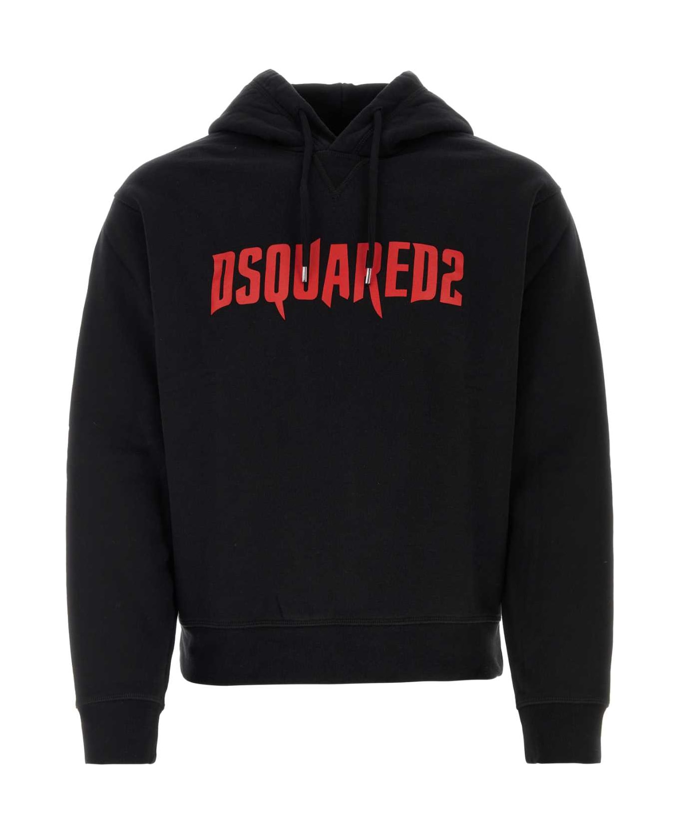 Dsquared2 Black Cotton Sweatshirt - Black