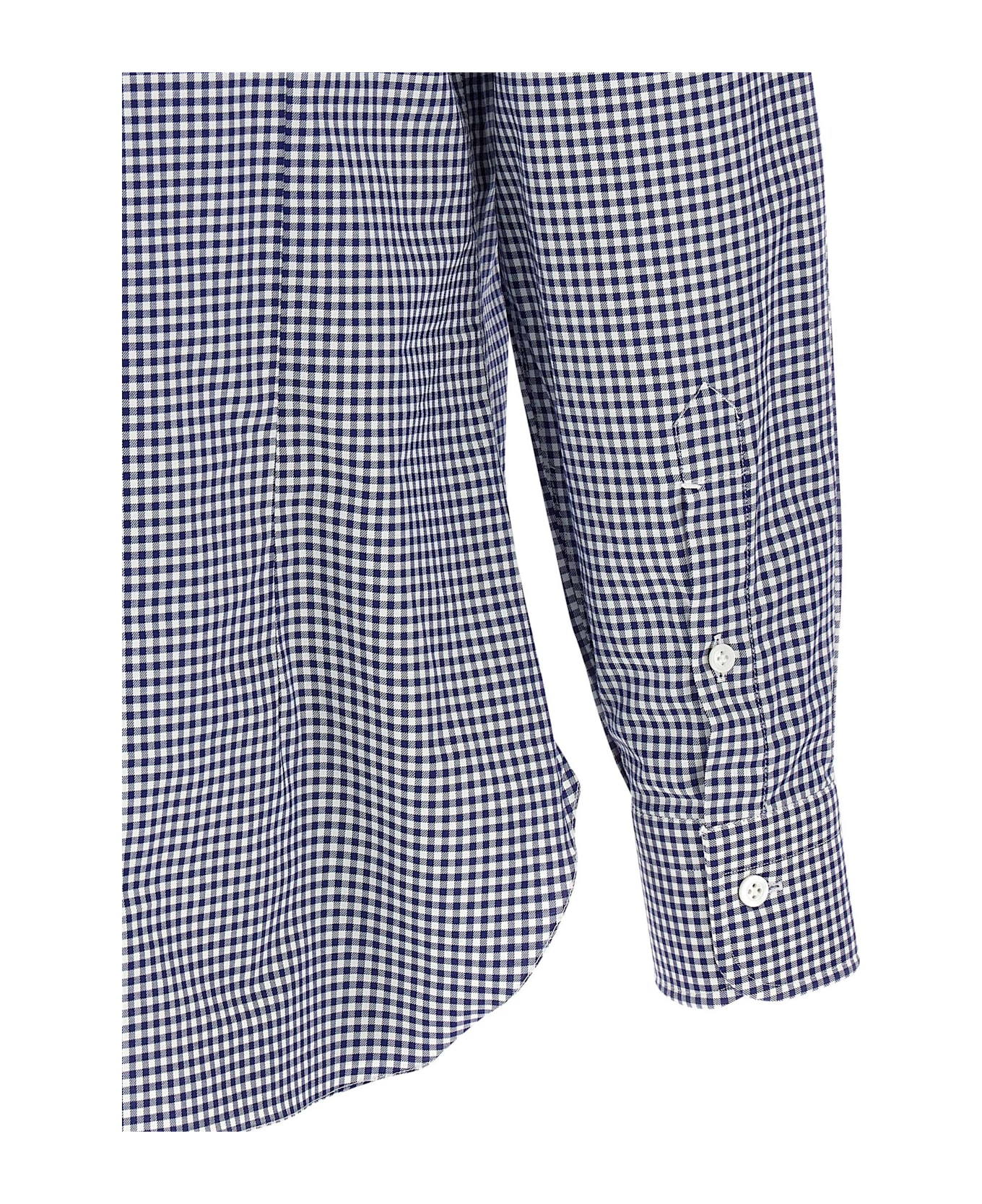 Barba Napoli Vichy Shirt - Blue