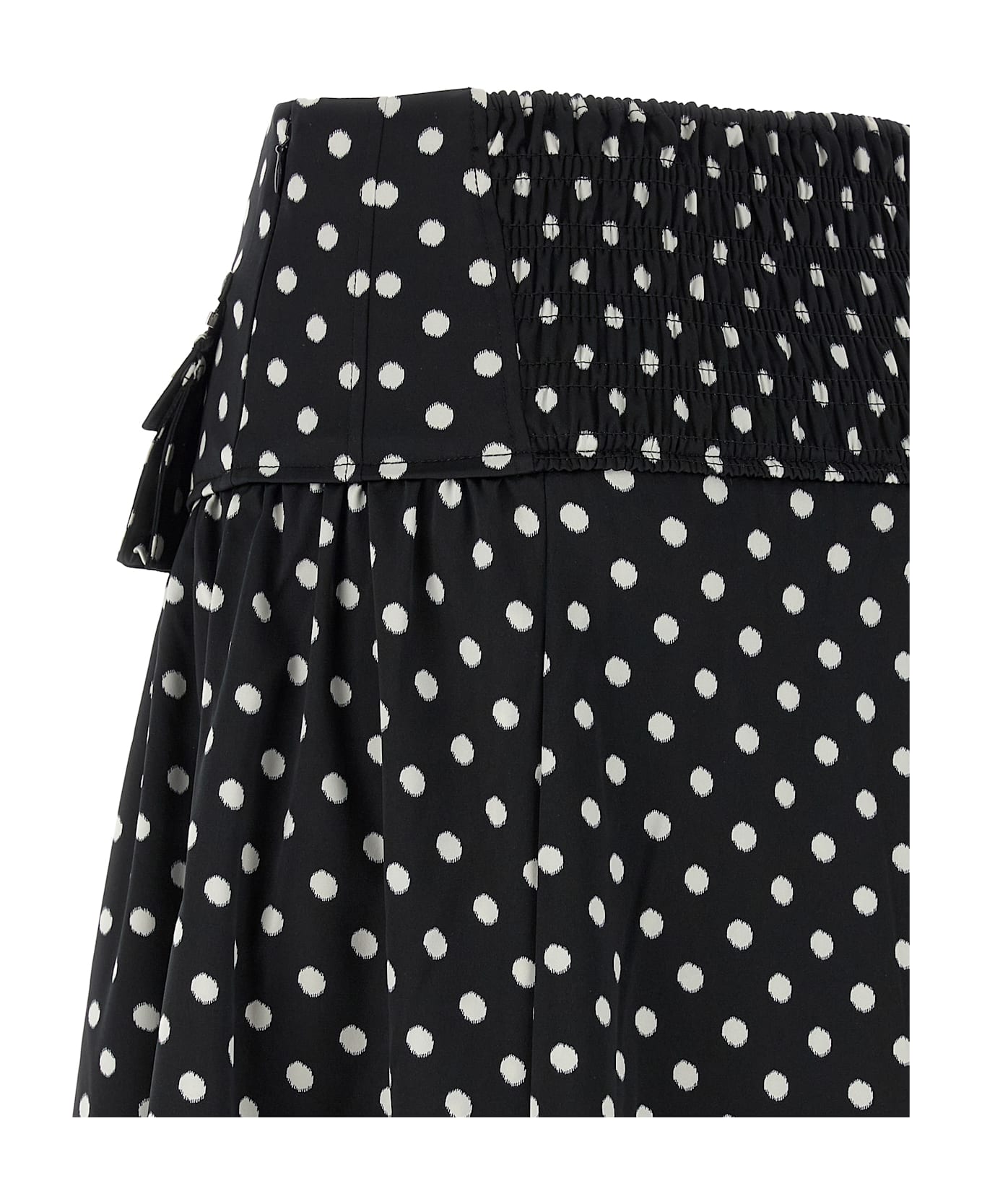 Ganni 'polka Dots' Skirt - Black   スカート