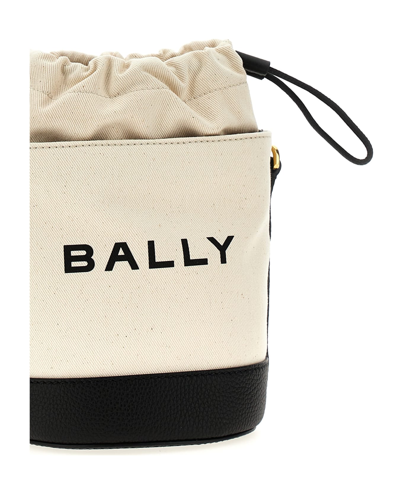 Bally 'bar Mini 8 Hours' Shopping Bag - White/Black