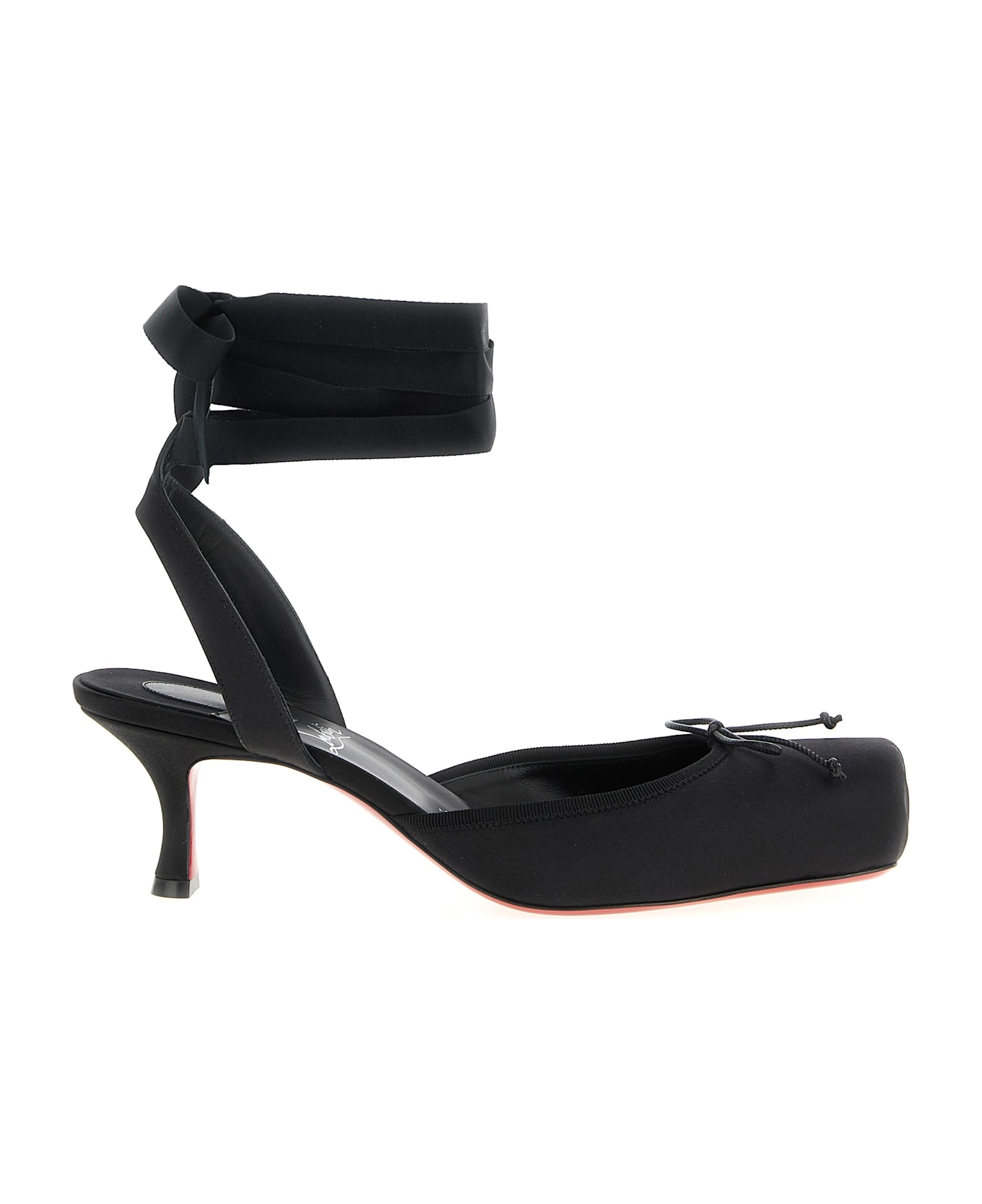 Christian Louboutin 'cassia Lace Up' Pumps - Black  