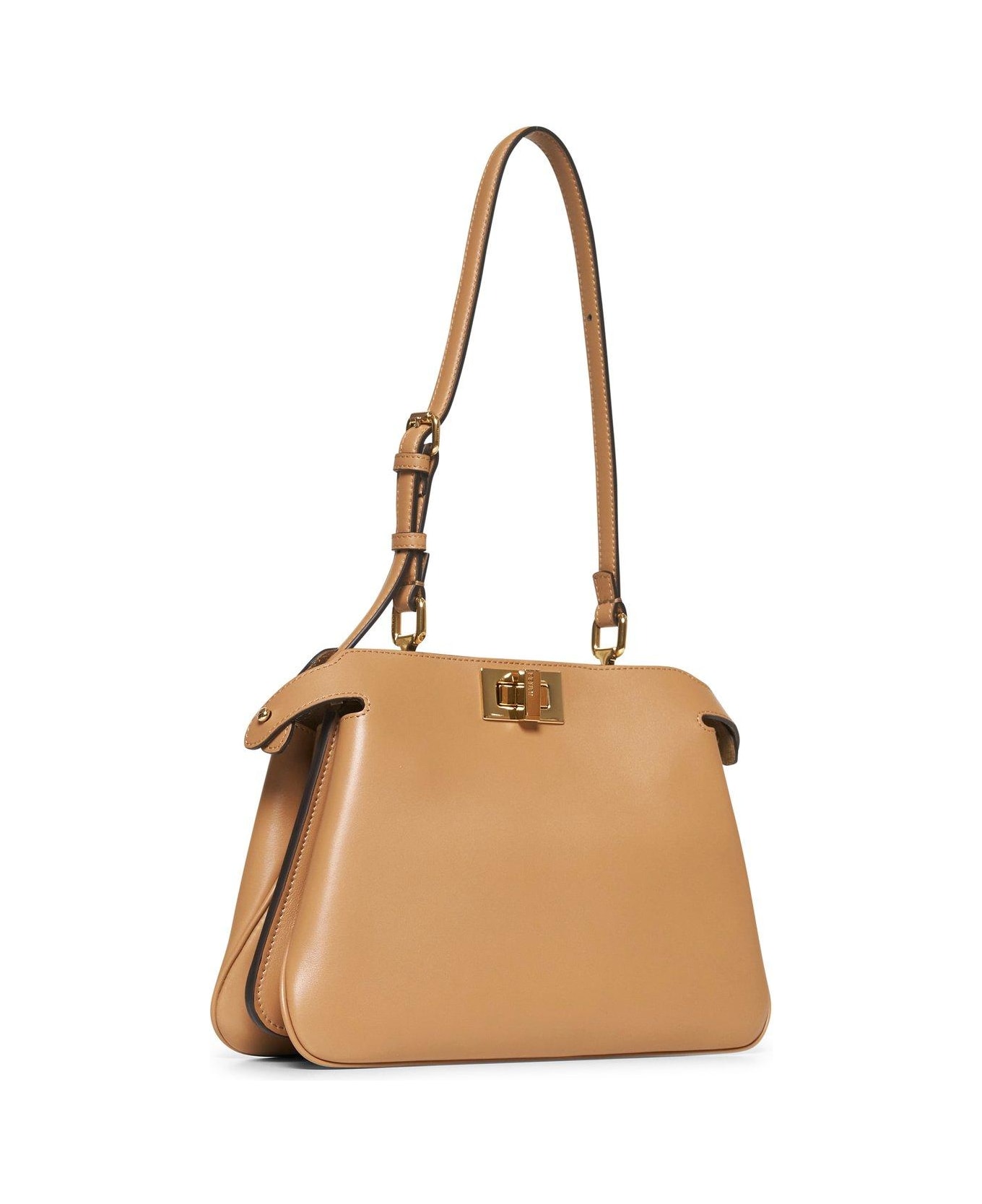Fendi Peekaboo Clasp Fastened Shoulder Bag