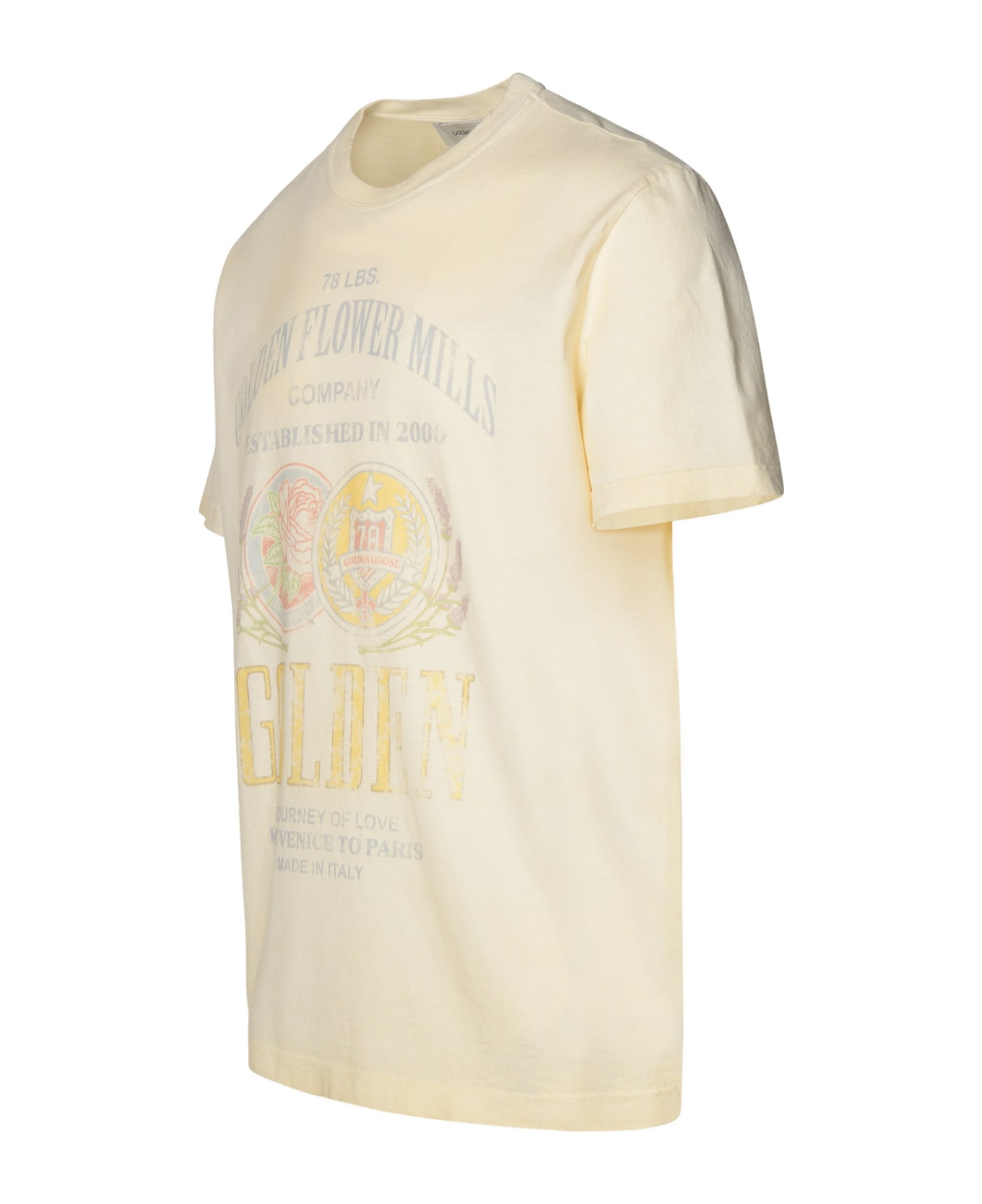 Golden Goose Cotton T-shirt - White シャツ