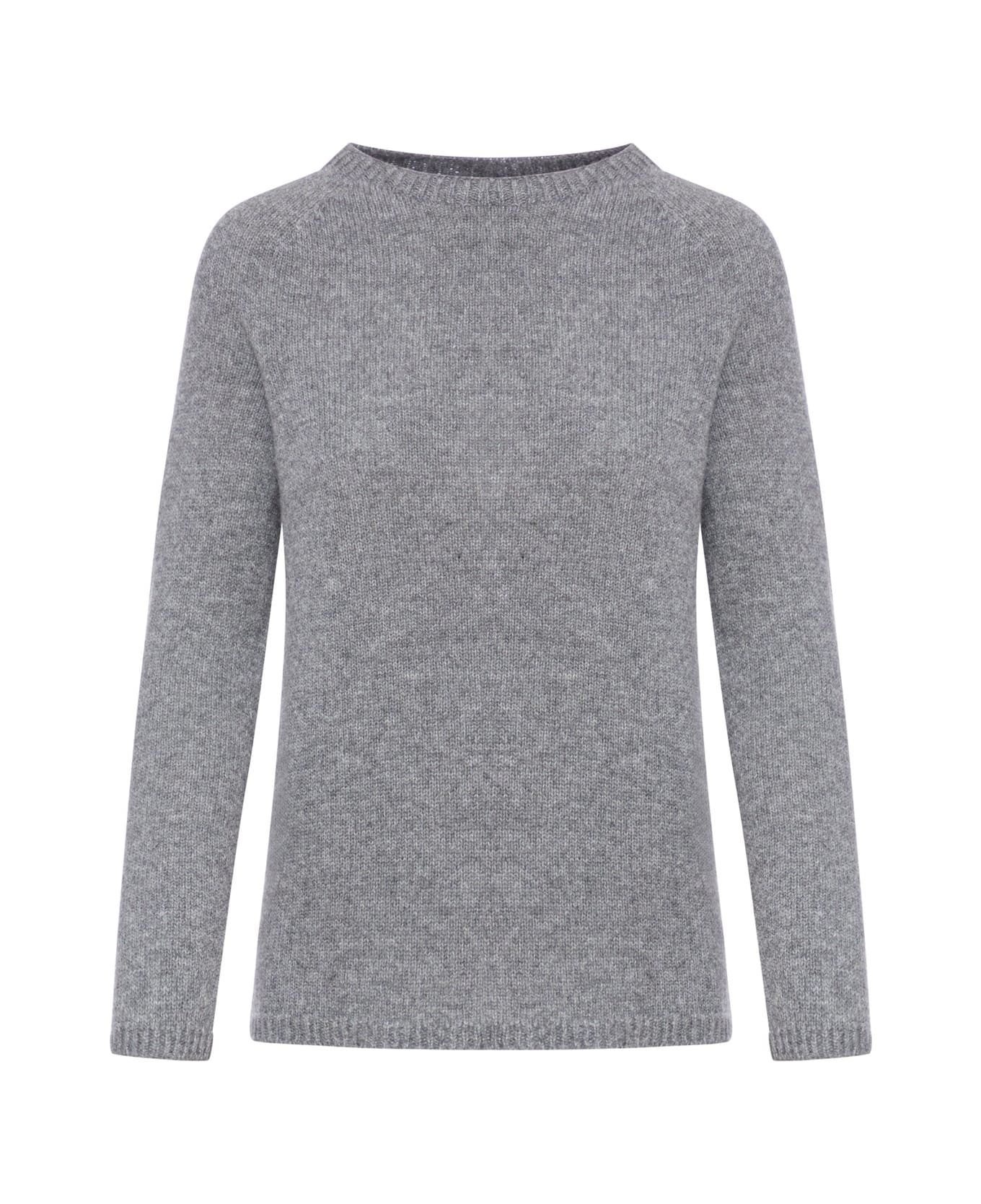 'S Max Mara Crewneck Long-sleeved Jumper - Grey