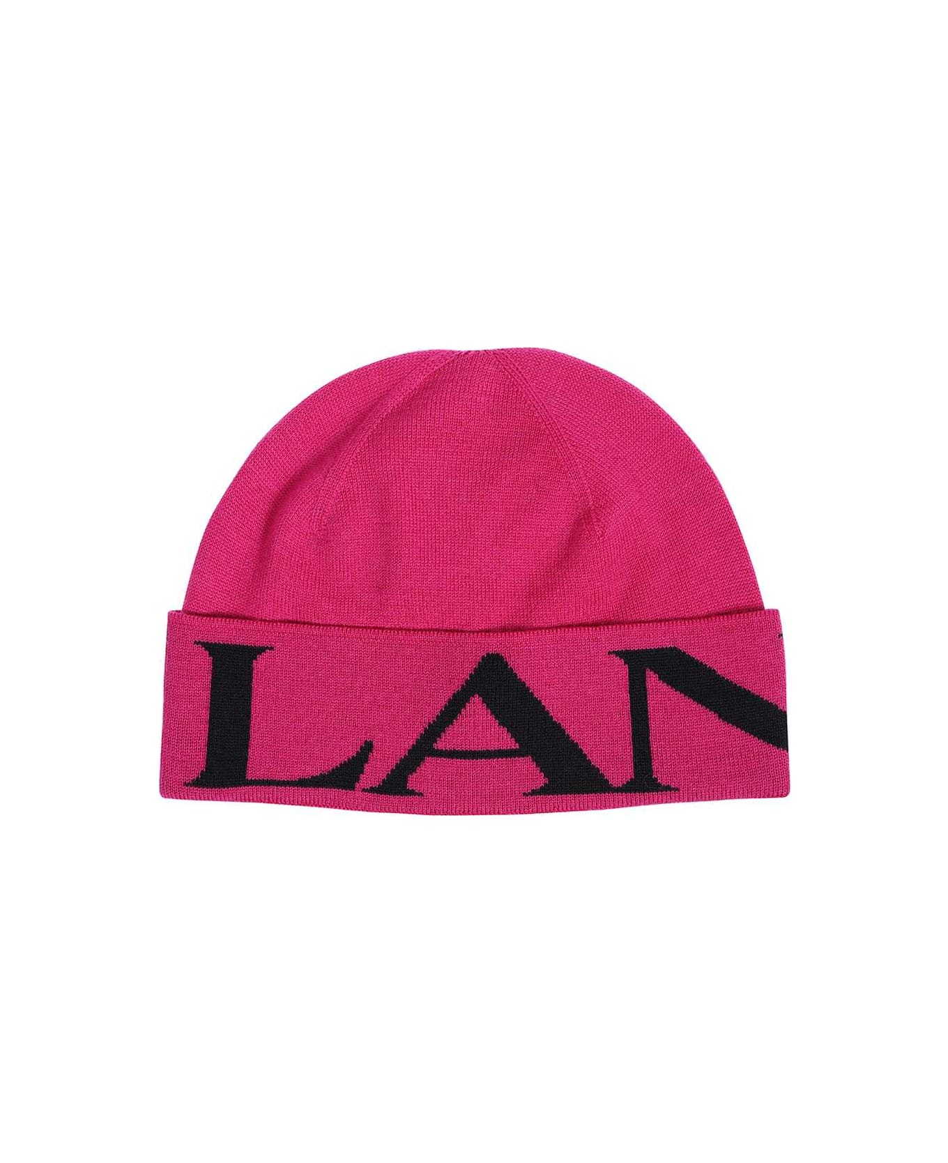Lanvin Wool Hat - Fuchsia 帽子
