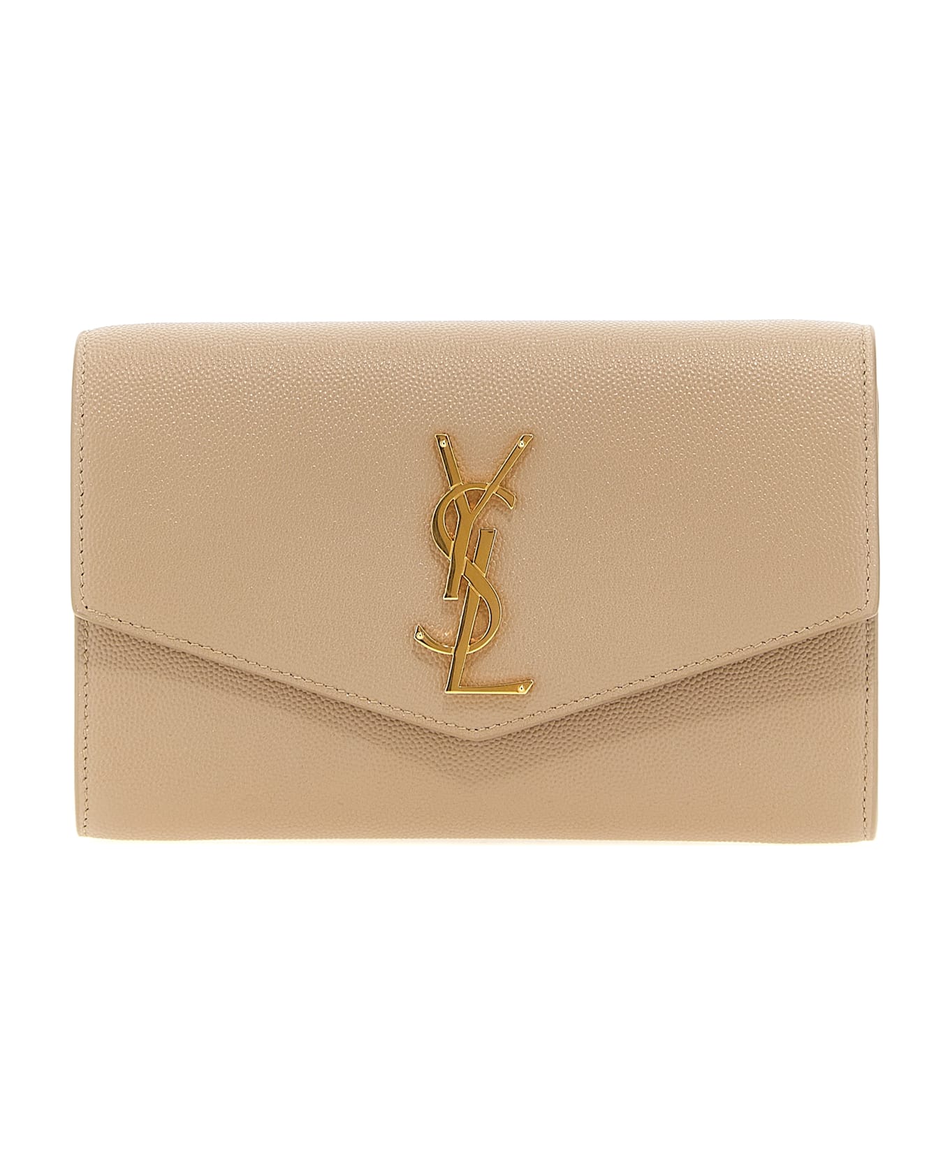Saint Laurent 
uptown
 Clutch - Beige