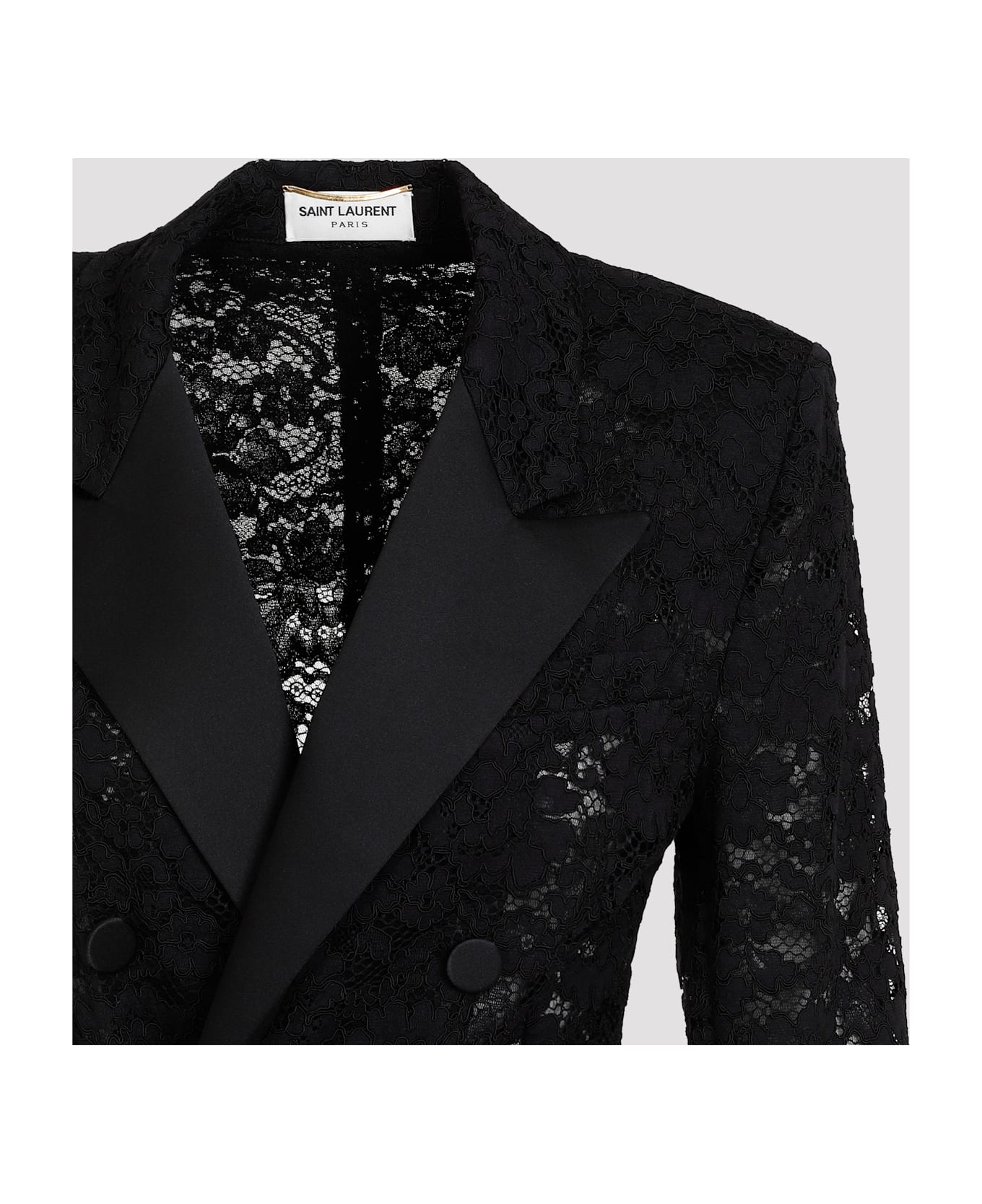 Saint Laurent Cotton Jacket - Noir