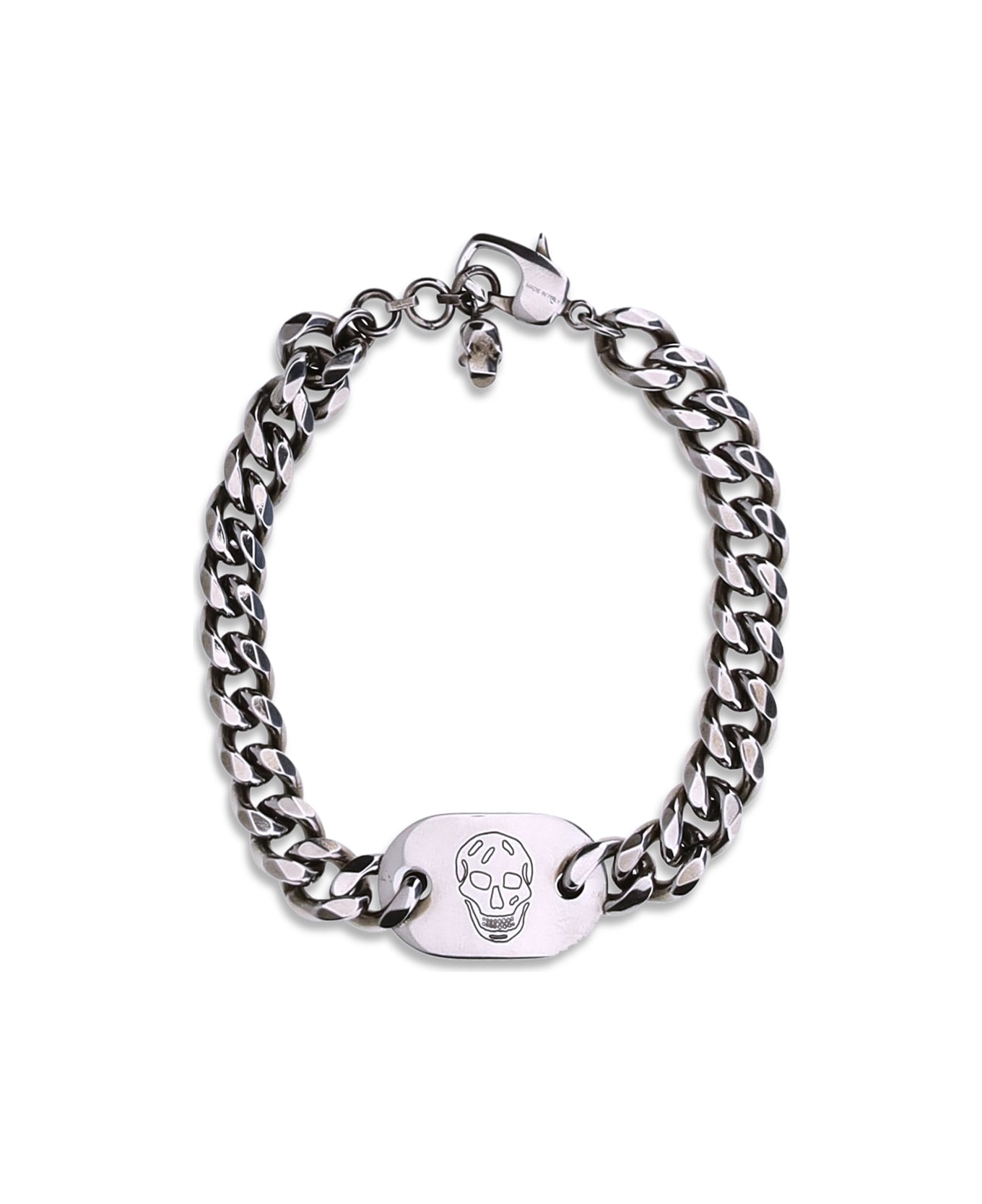 Alexander McQueen Skull Bracelet - MCQ0911SILVBANTIL