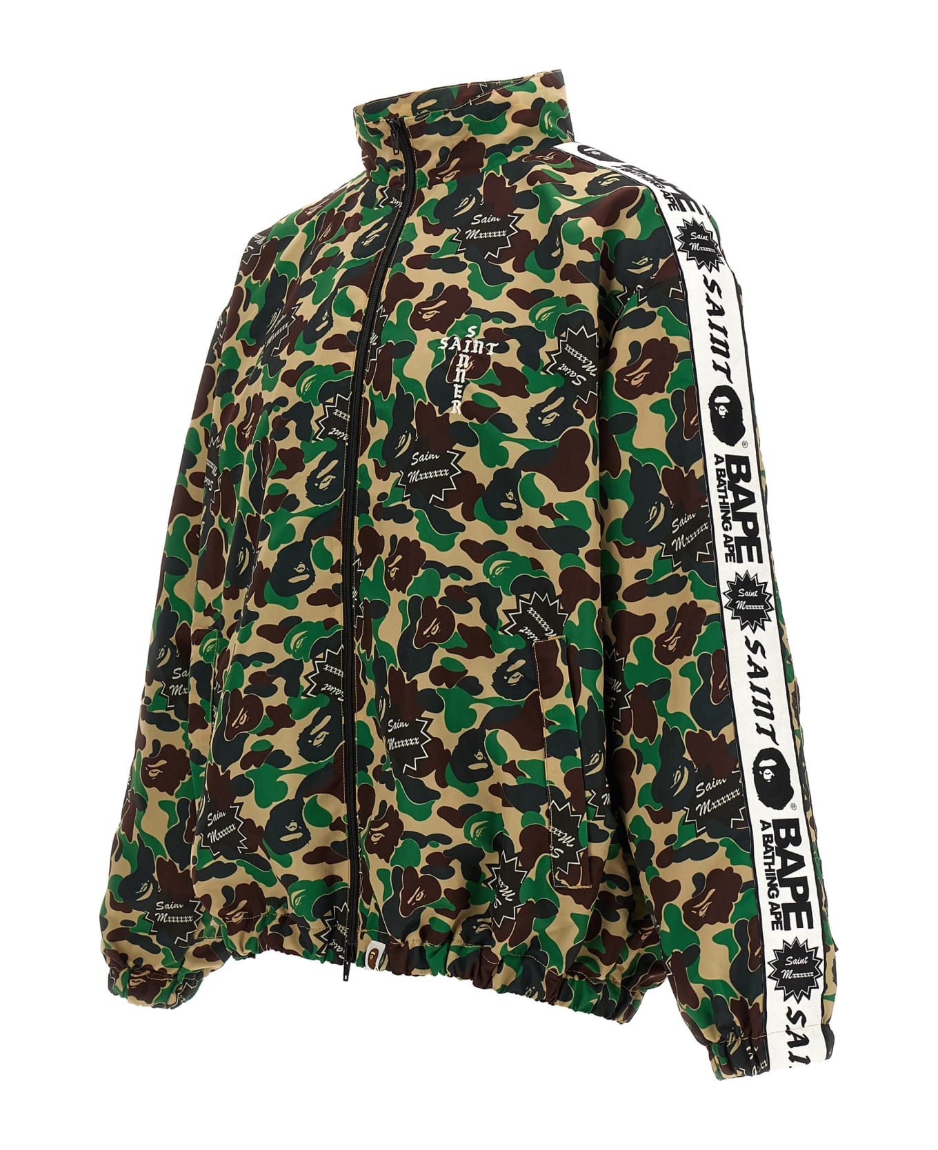 SAINT Mxxxxxx Saint Michael X A Bathing Ape Sweatshirt - Brown