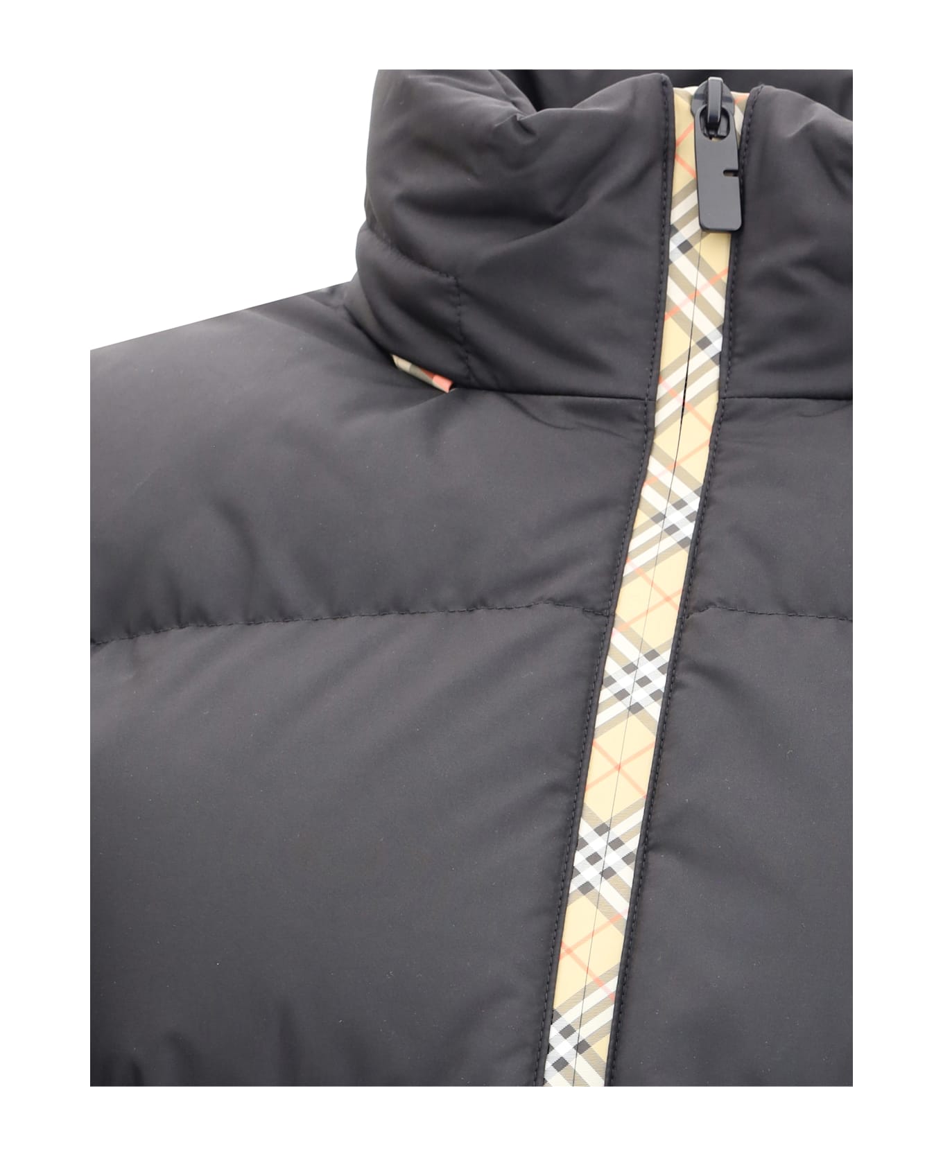 Burberry Black Polyester Down Jacket