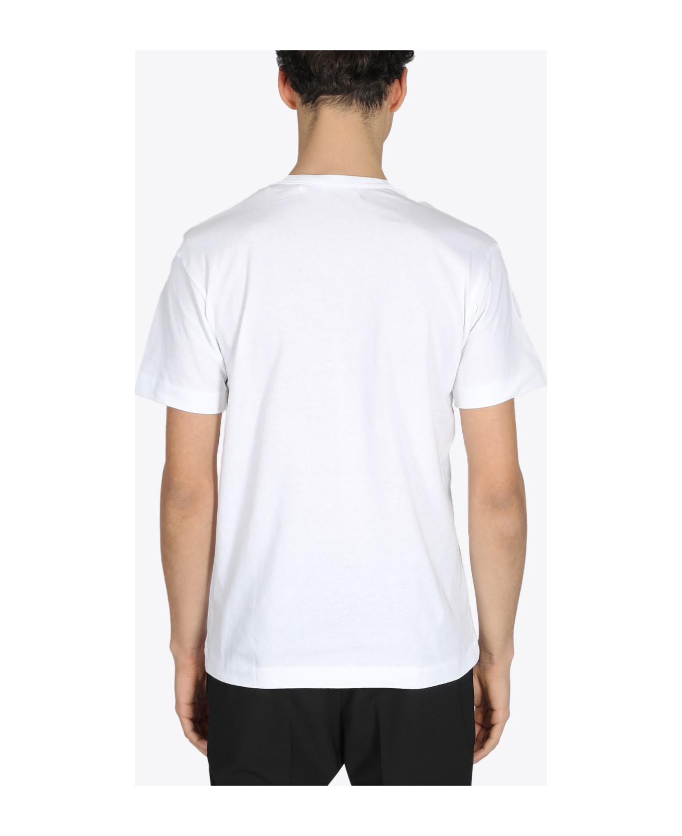 Comme des Garçons Shirt Boy Multi Logo Tee - White