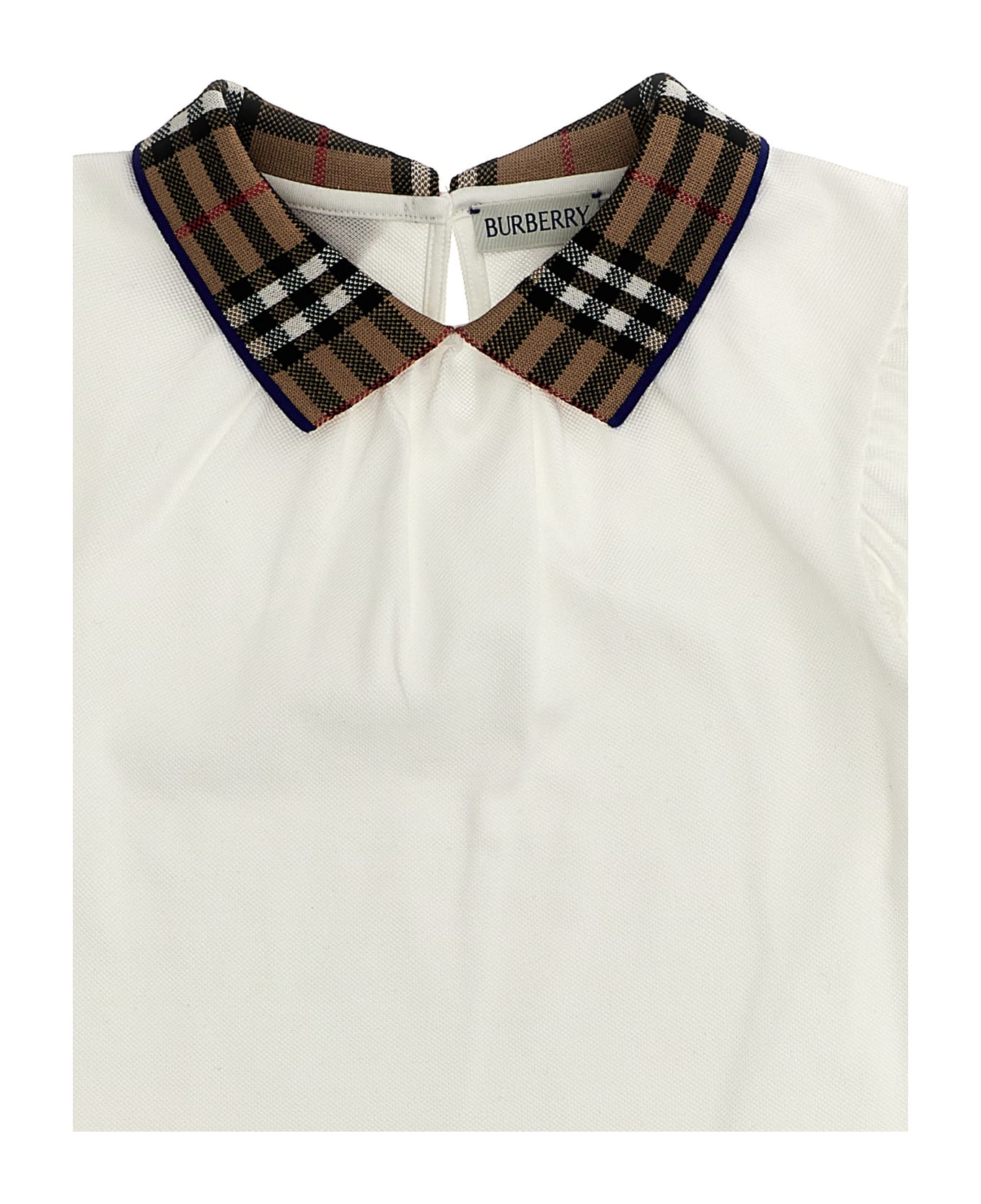 Burberry 'alessa' Polo Shirt - White