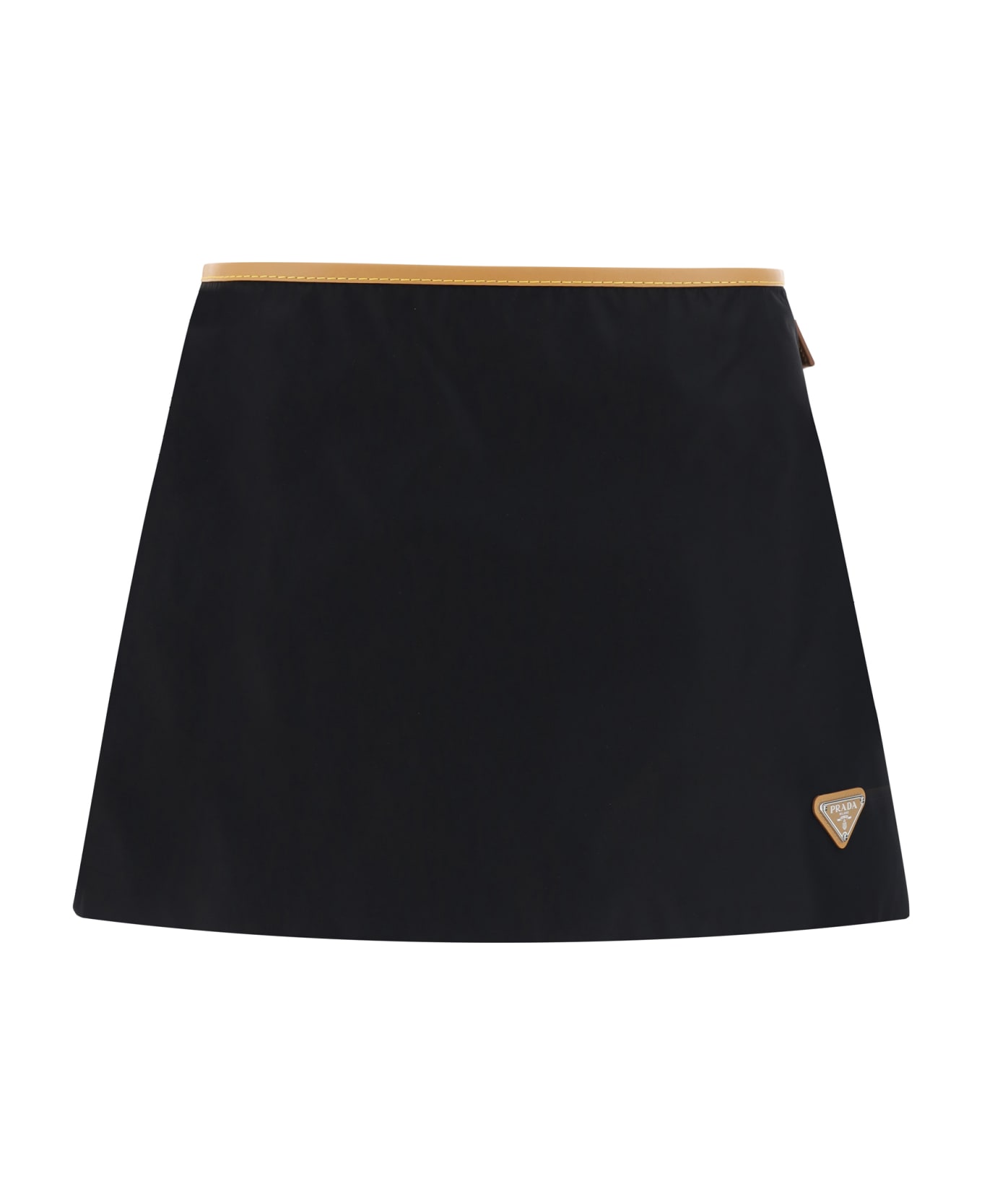 Prada Cup Mini Skirt - Nero