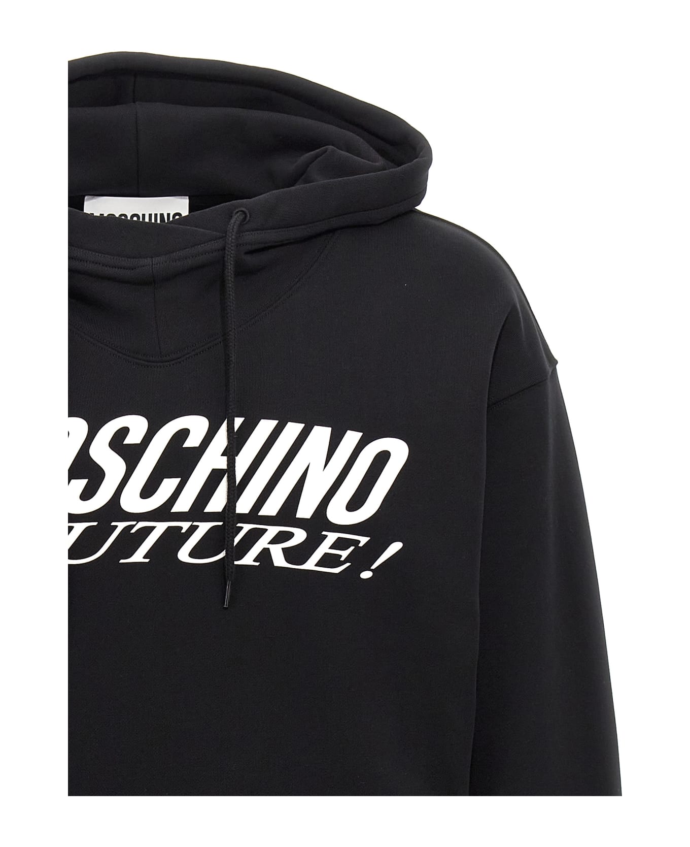 Moschino Logo Print Hoodie | italist