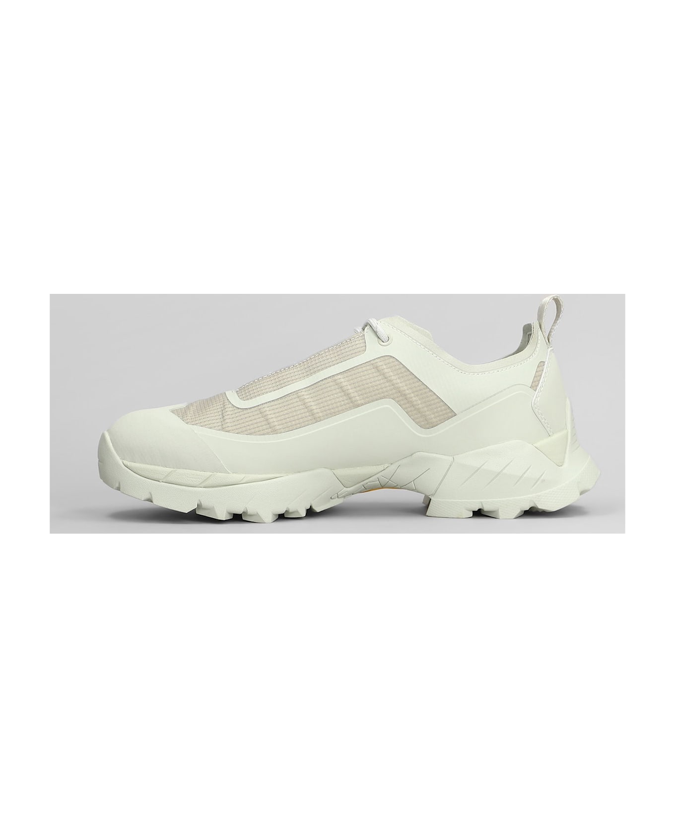 ROA Katharina Light Sneakers In White Fabric - white