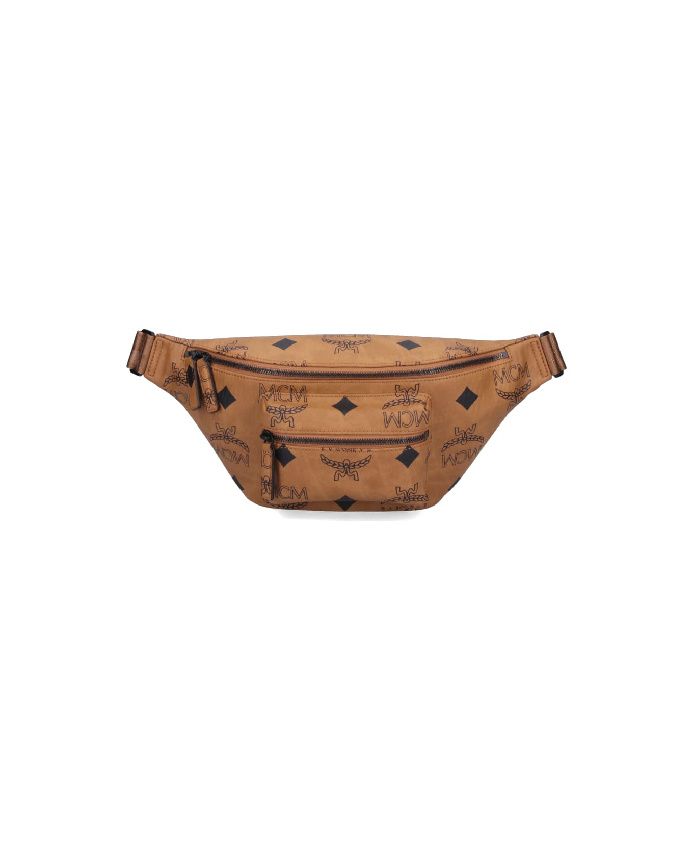 MCM "maxi Visetos" Waist Bag - Brown