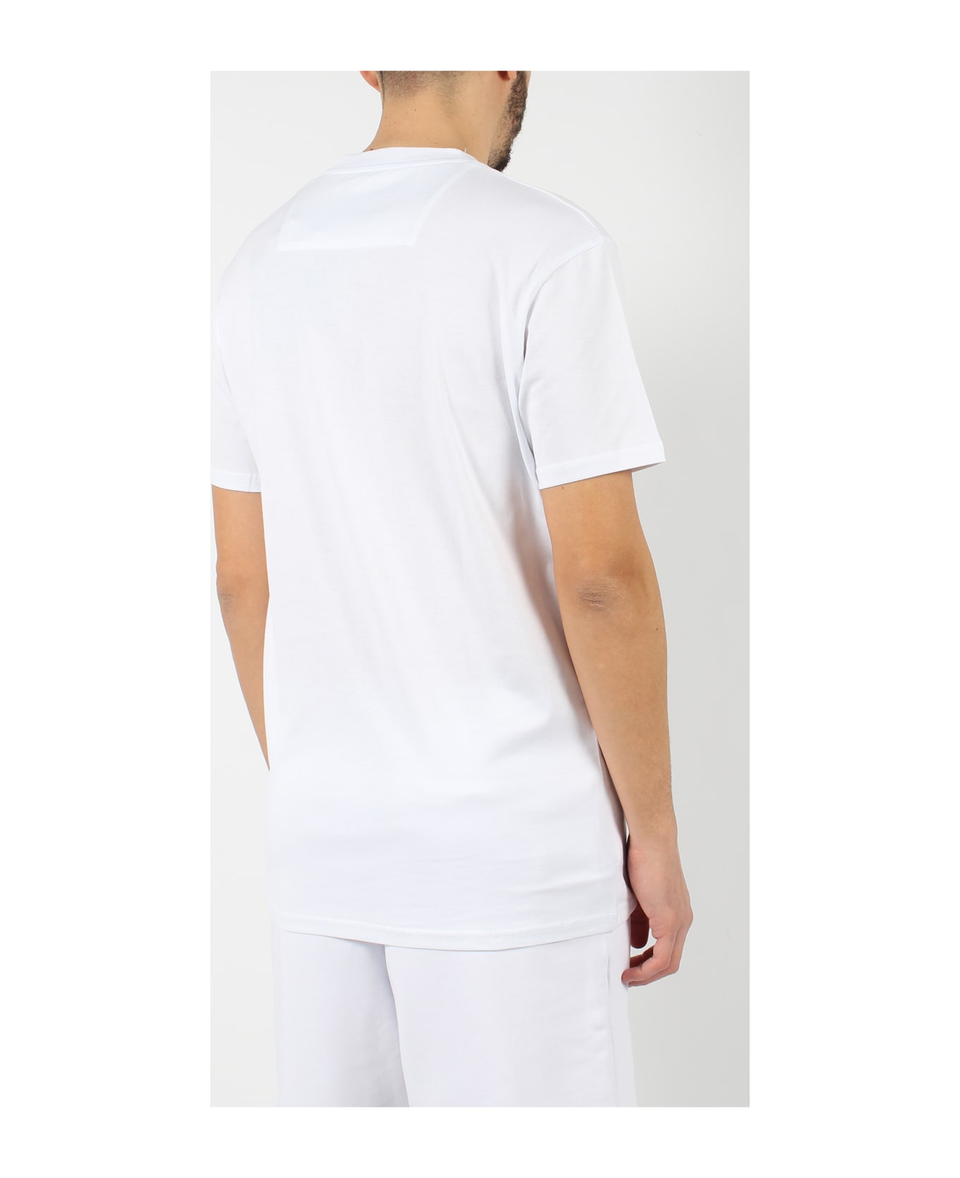 Philipp Plein Round Neck Ss T-shirt - White シャツ