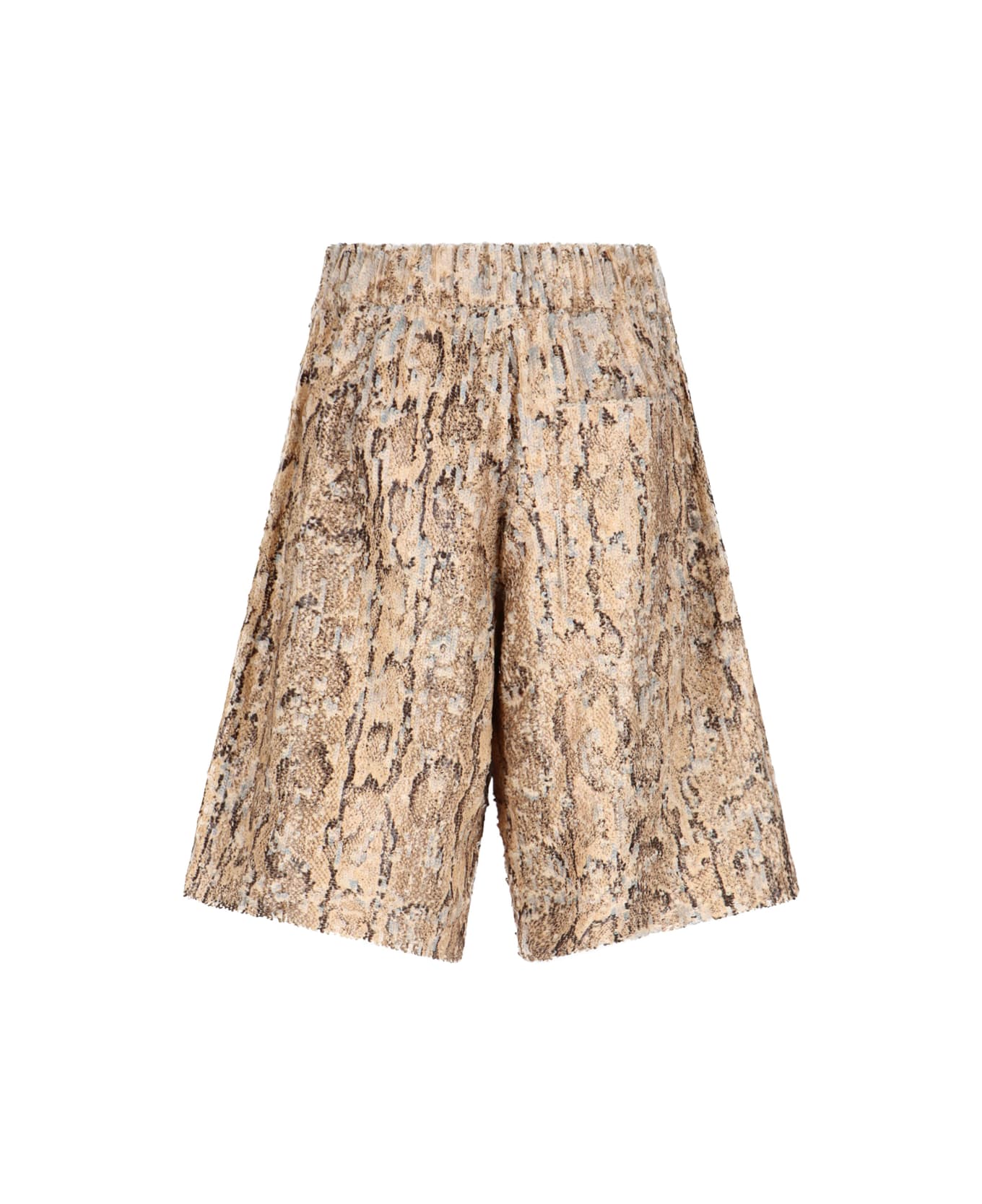 Dries Van Noten Sequin Shorts - Beige