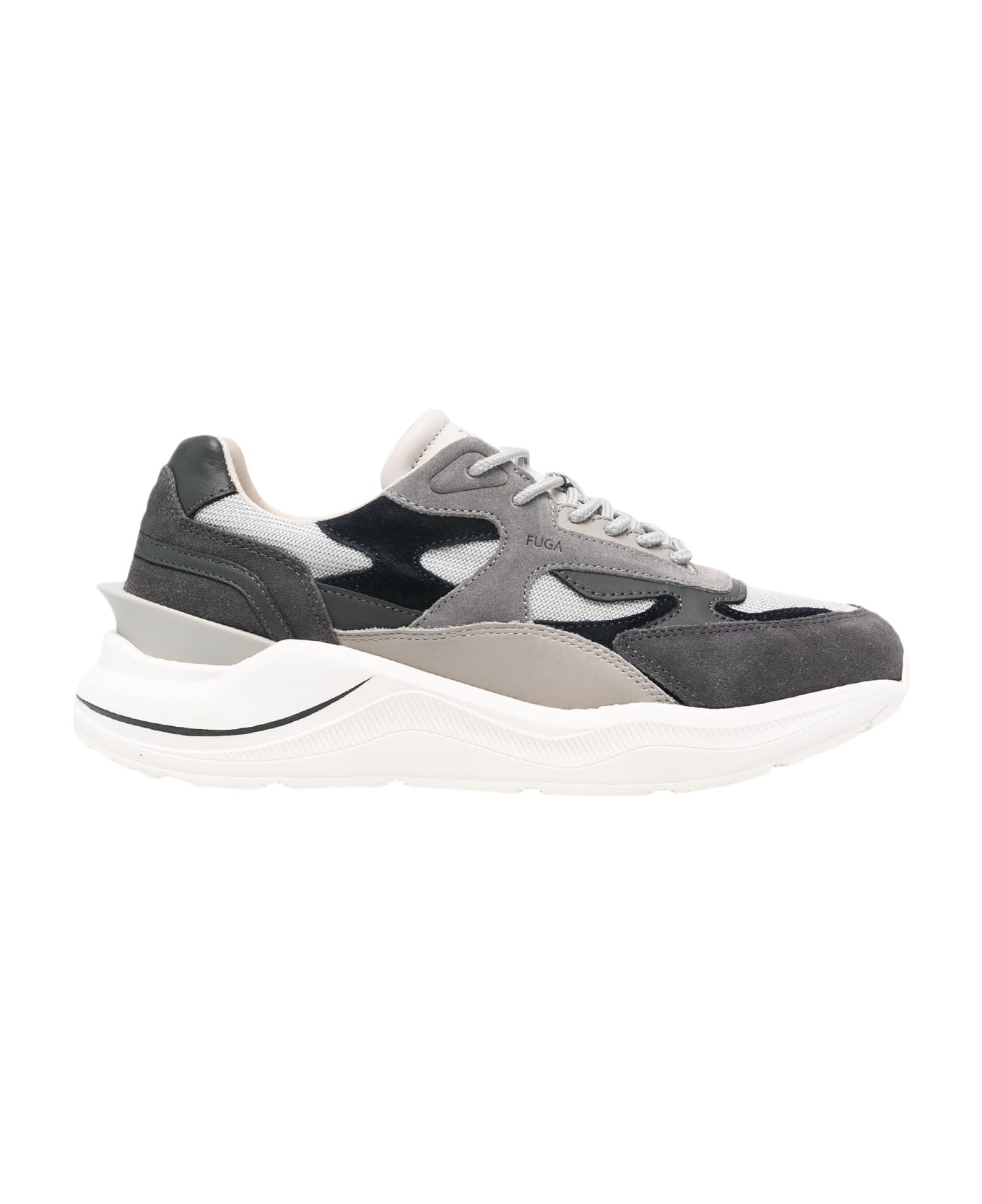D.A.T.E. Grey Fuga Running Sneakers | italist
