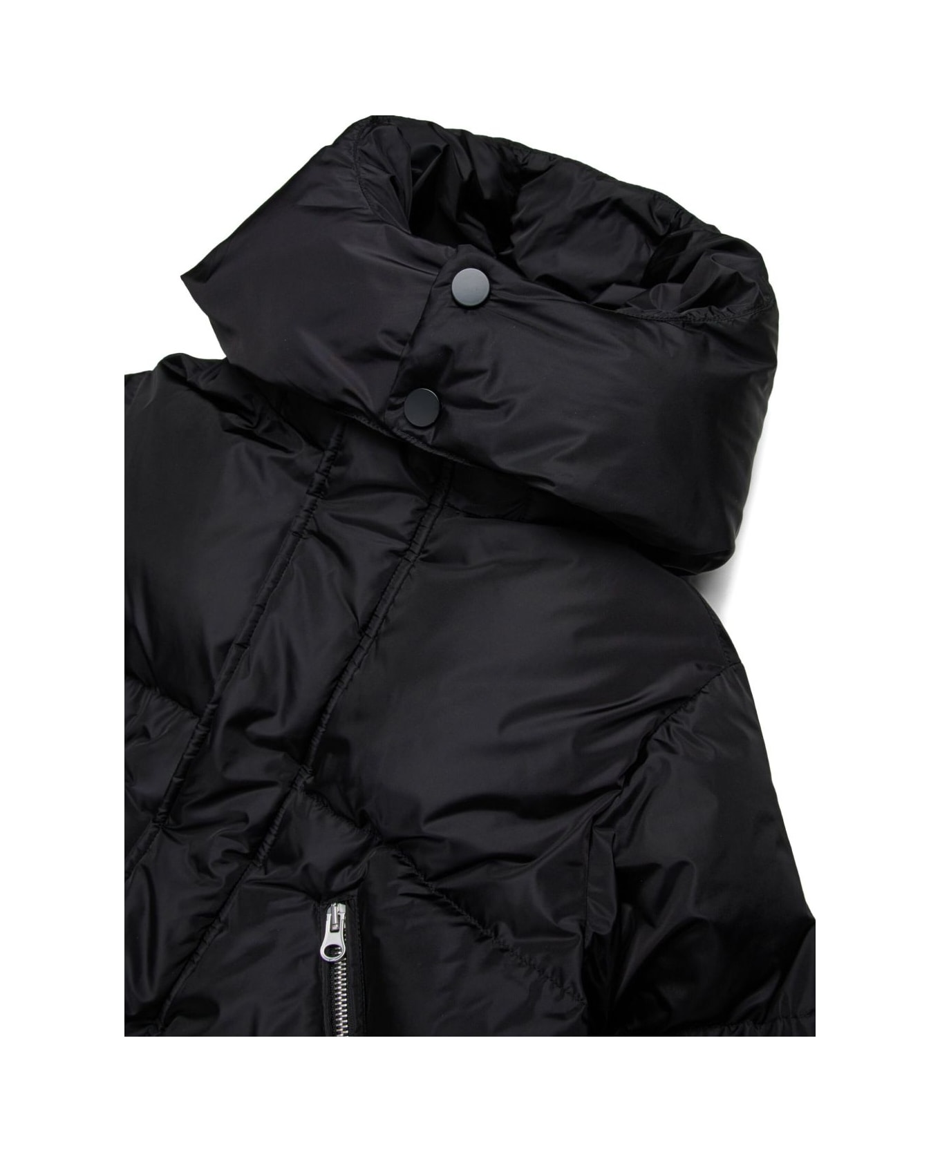 MM6 Maison Margiela Kids Jacket With Numbers Print - Black