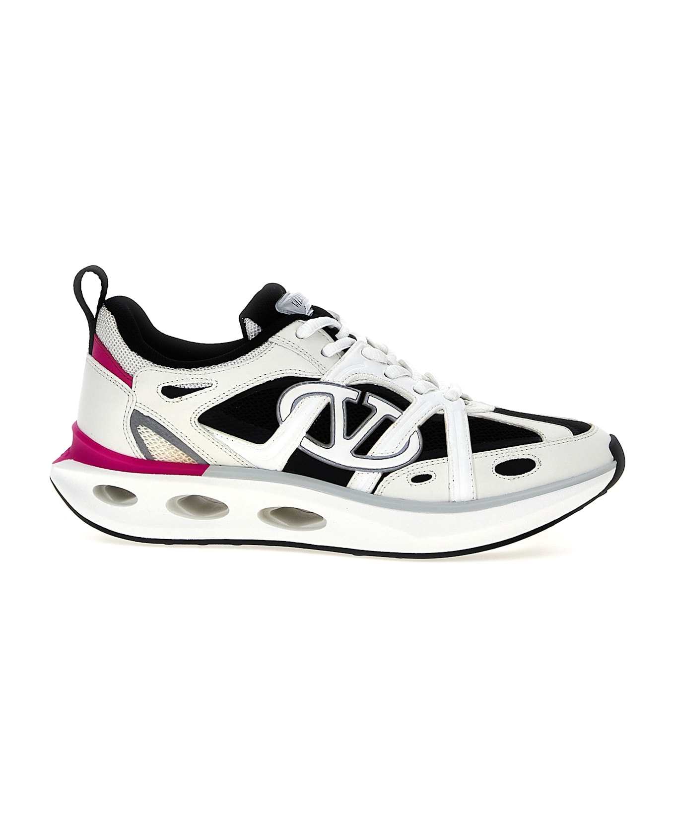 Valentino Garavani 'vlogo Easyjog' Sneakers - White/Black