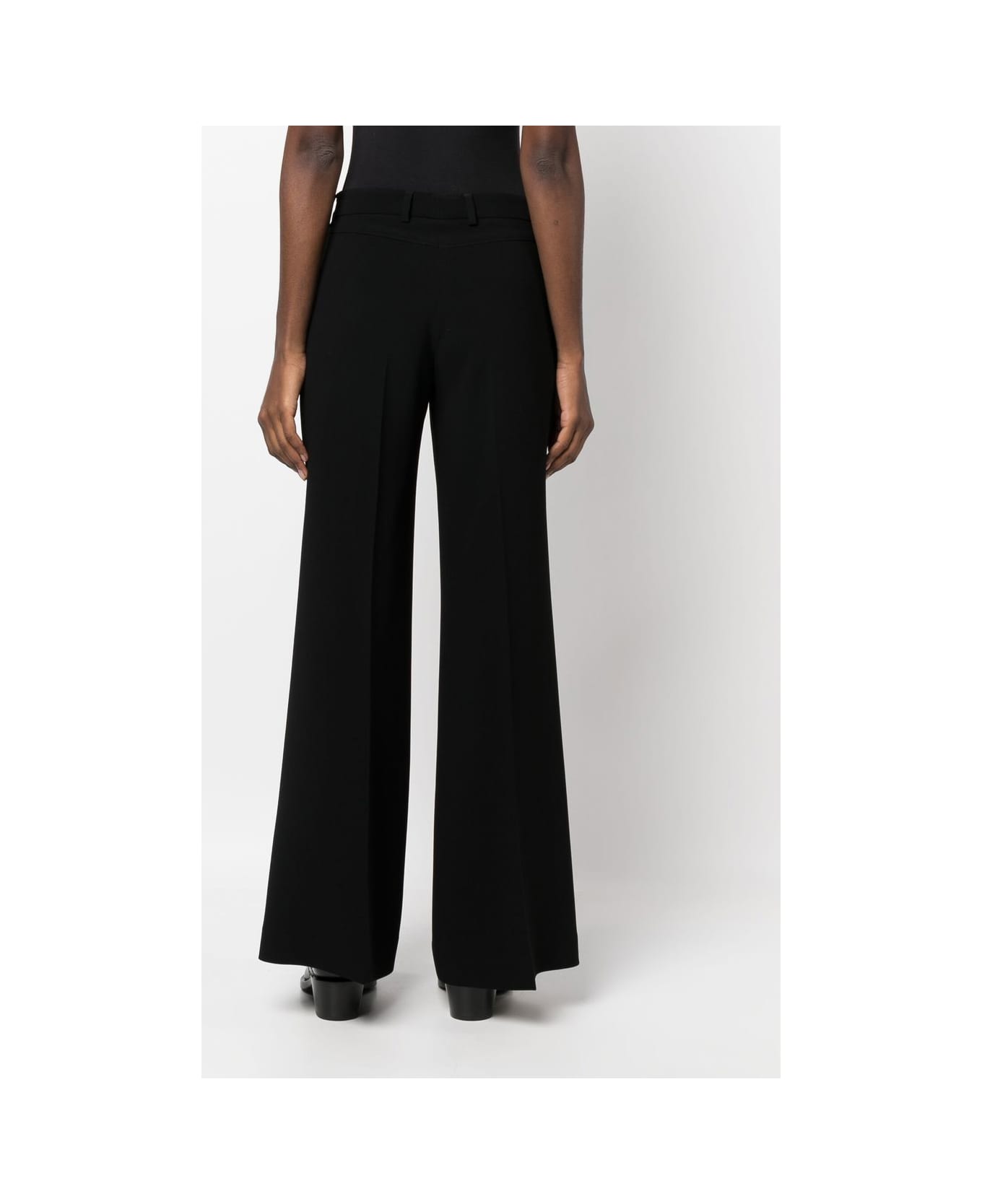 Alberto Biani Flared Trousers - Black