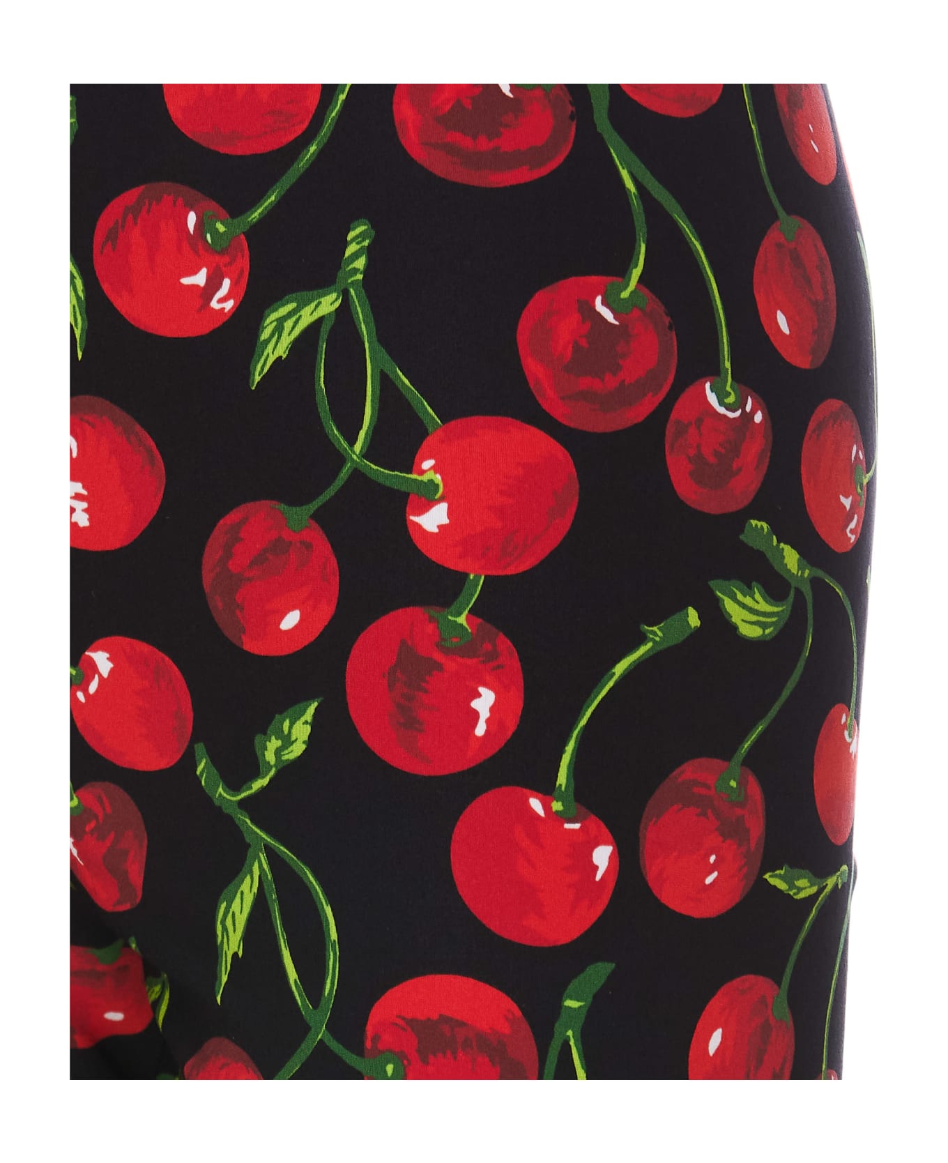 Dolce & Gabbana Cherry Print Leggings - Multicolor