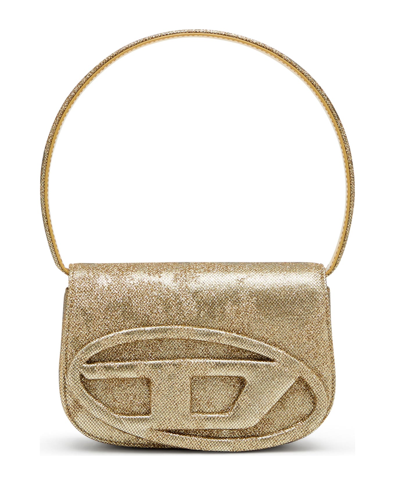 Diesel 1dr Glitter Fabric Shoulder Bag - Denim