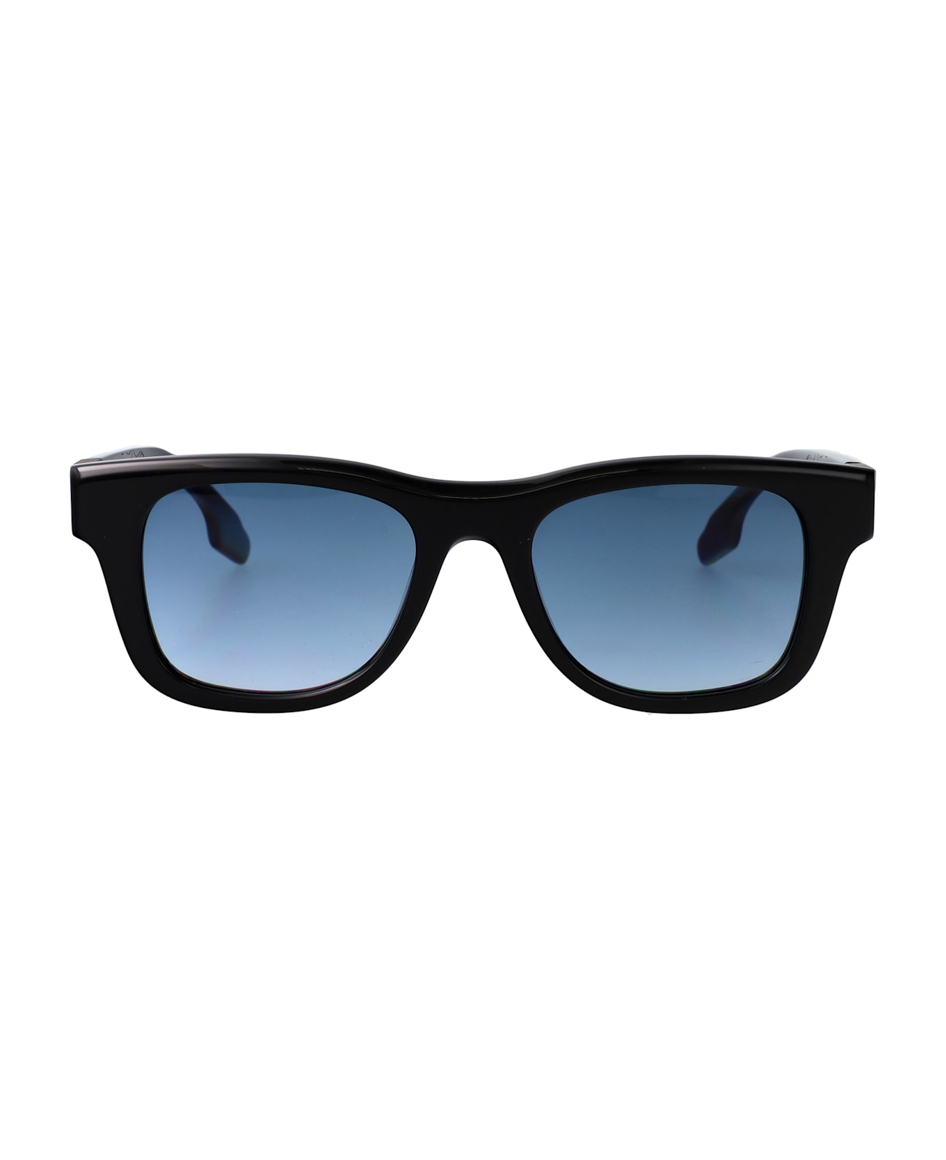 Vision of Super The Way Sunglasses - 006-BS/DEGRADBLUE Black Light Blue
