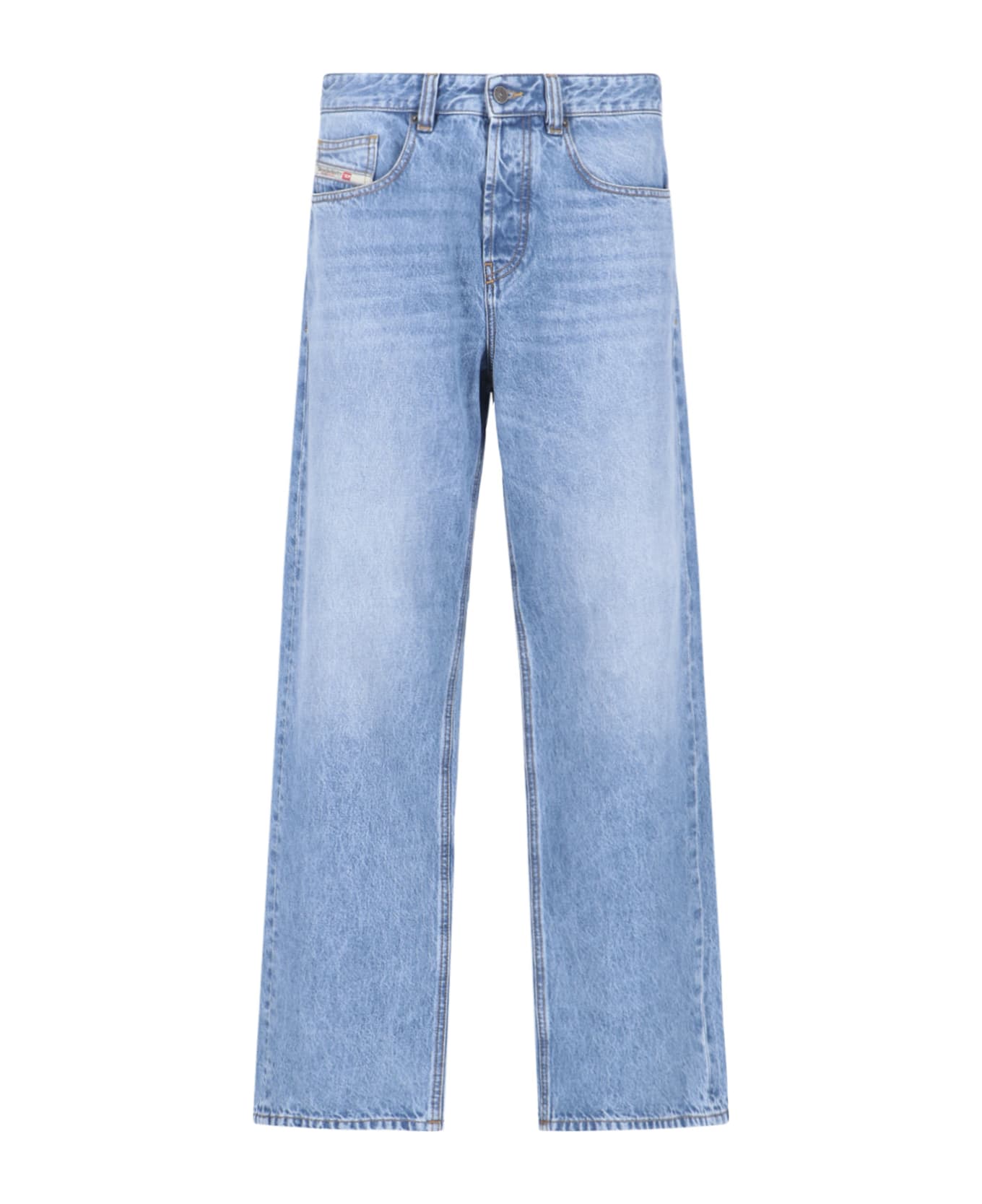 Diesel '2001 D-macro 09i29' Straight Jeans - Light Blue