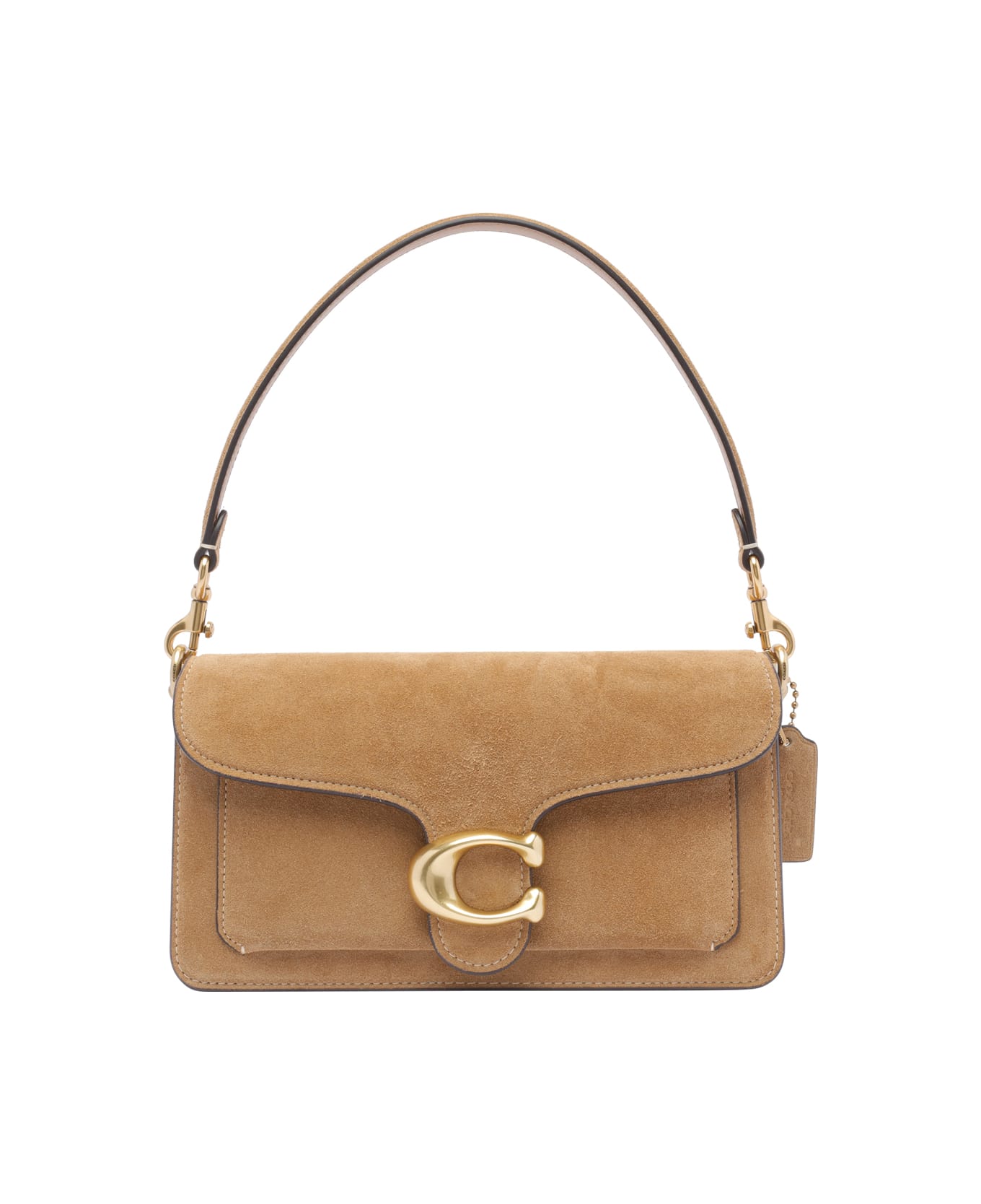 Coach Suede Tabby Shoulder Bag - NEUTRALS