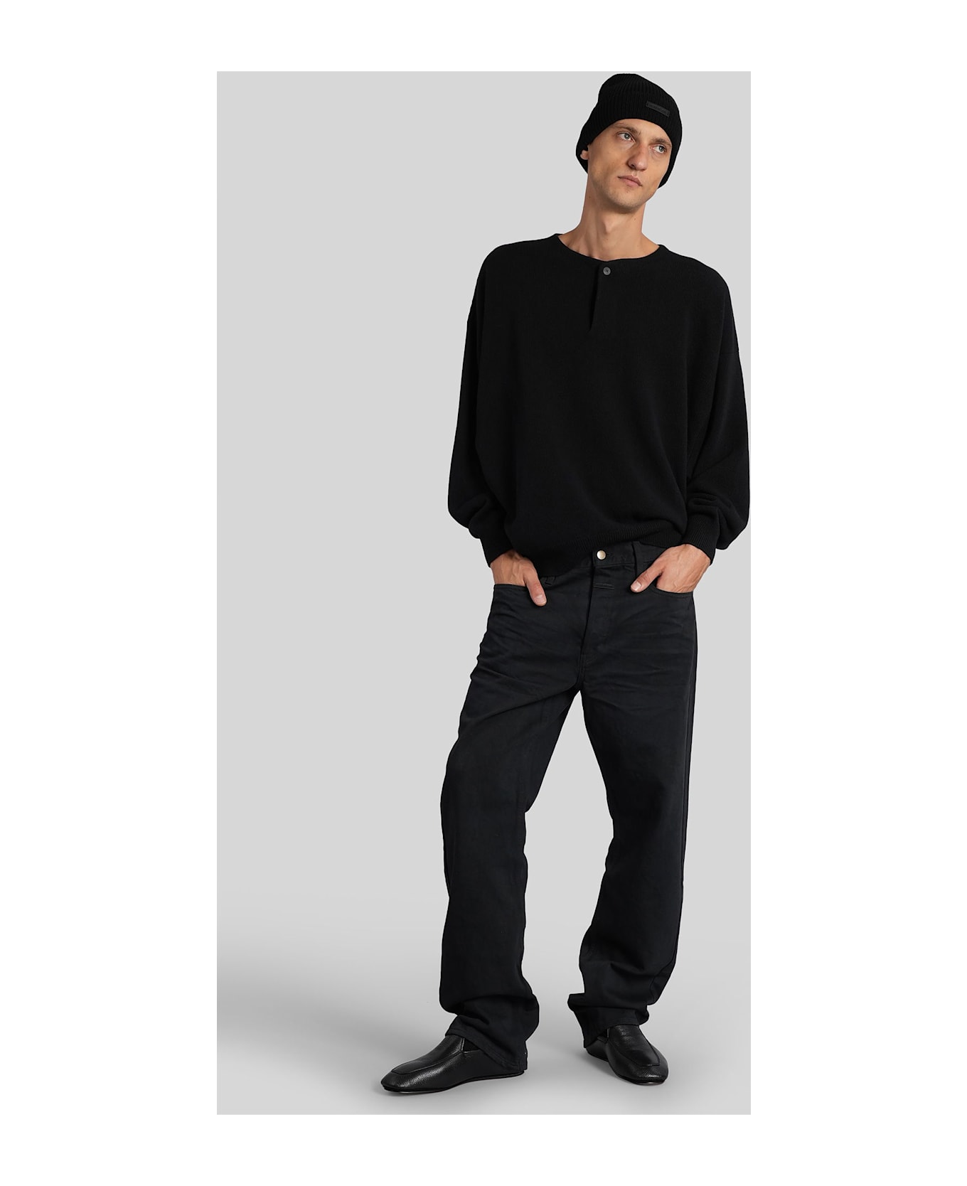 Fear of God Jeans In Black Cotton - black