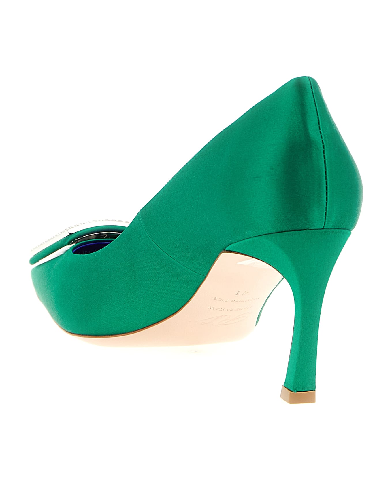 Roger Vivier 'trompette' Pumps - Green