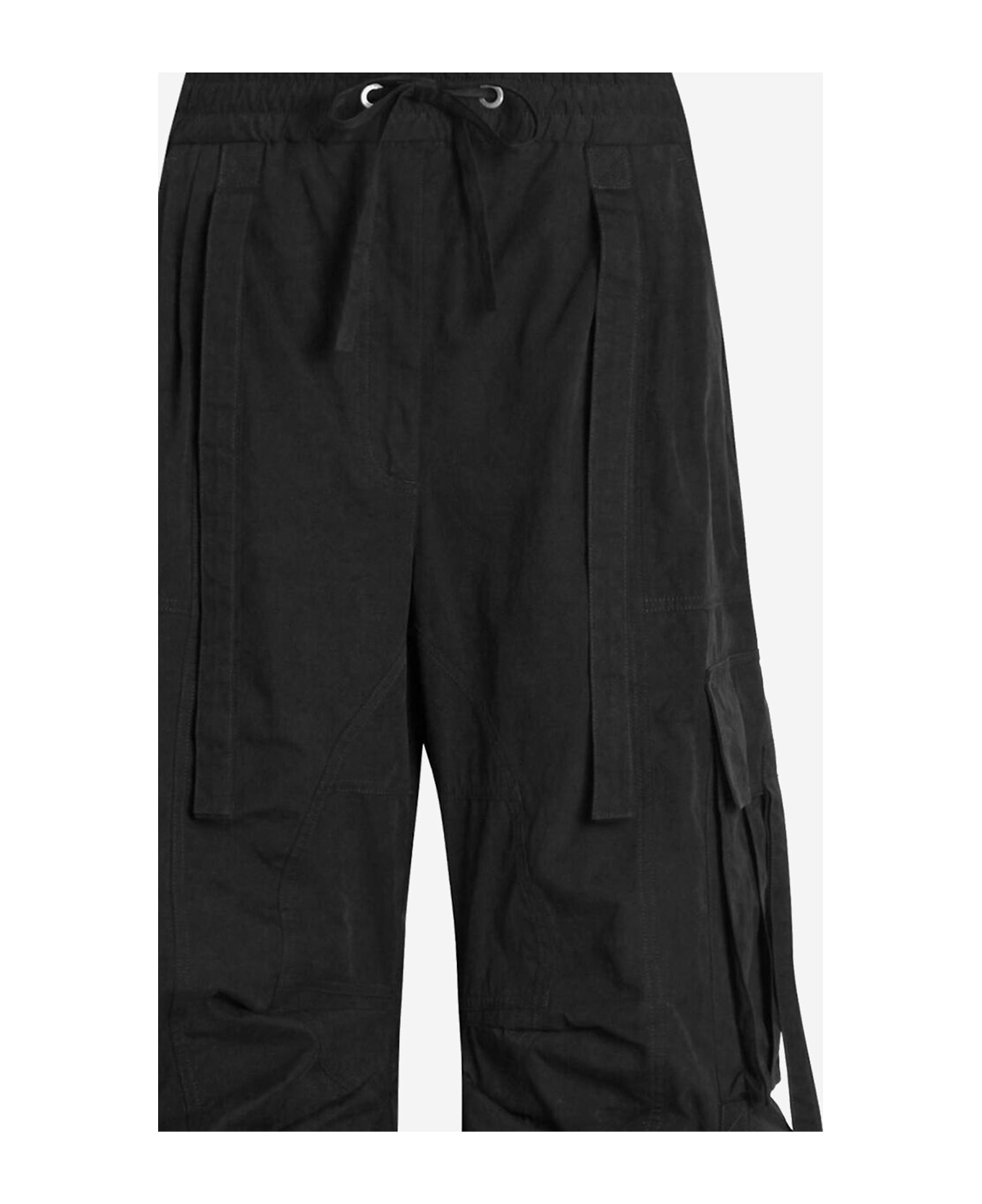 Dolce 
Gabbana Waxed Faille Cargo Pants - Black