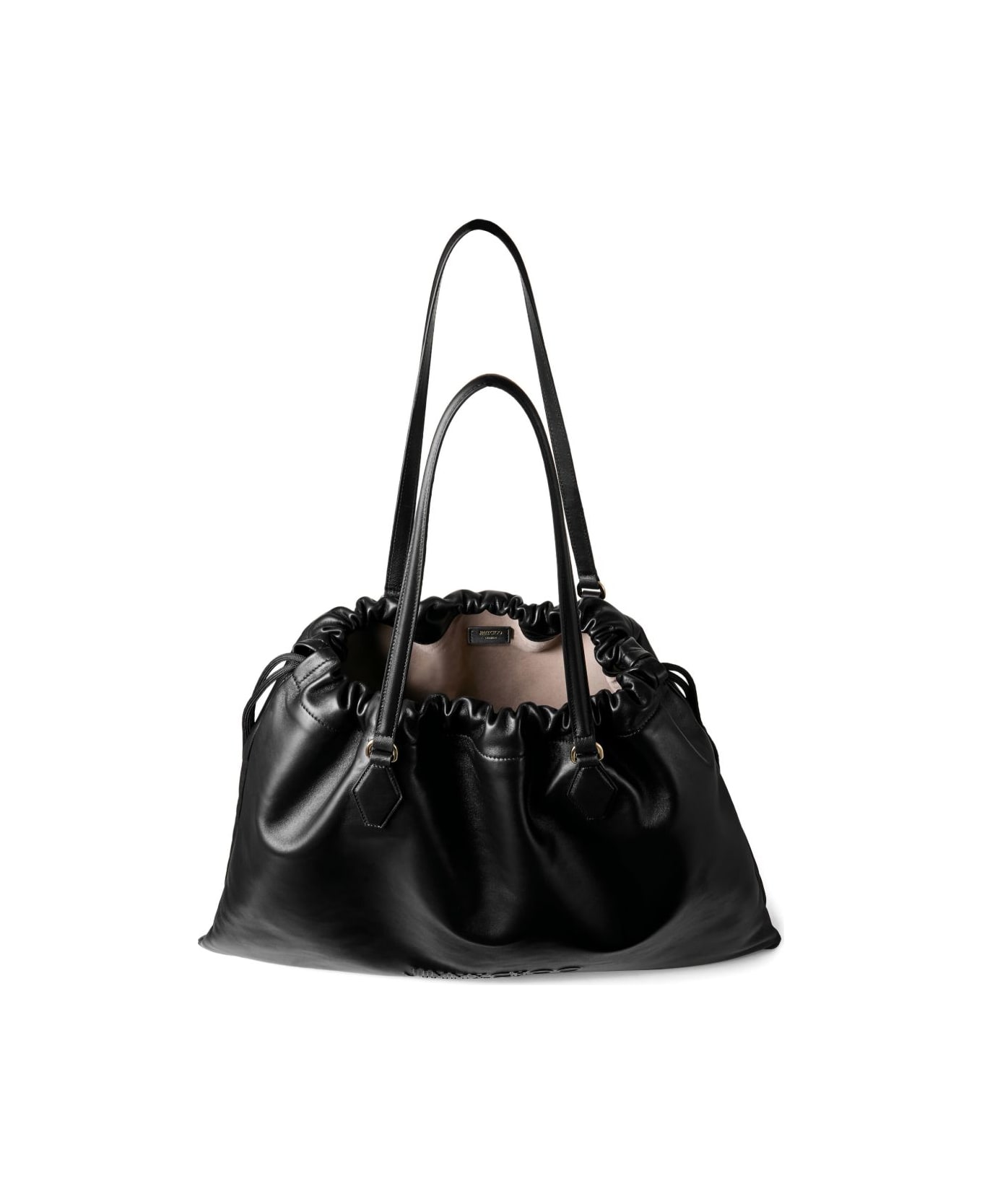 Jimmy Choo Large Drawstring Tote Bag - Black