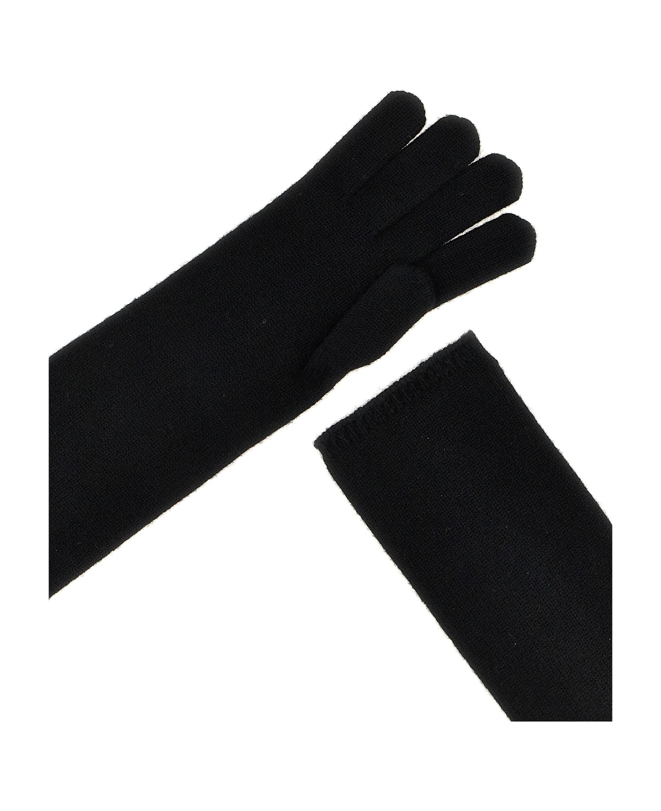 Max Mara 'alaggio' Gloves - Black